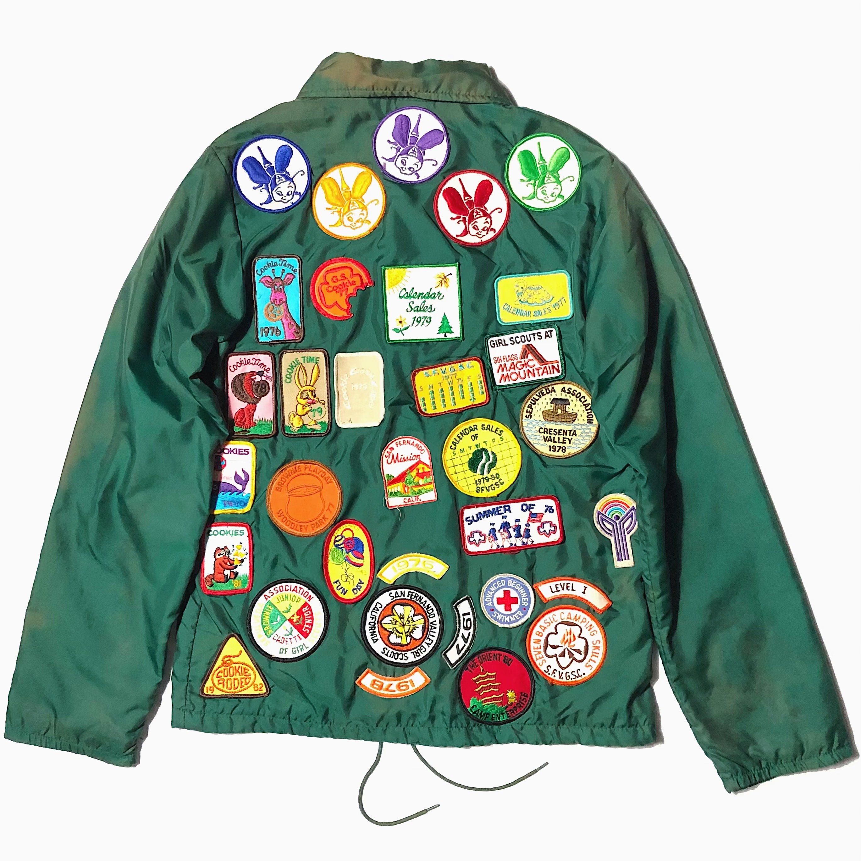 Vintage 70's【JCPenney】Patched Nylon Jacket の画像 2