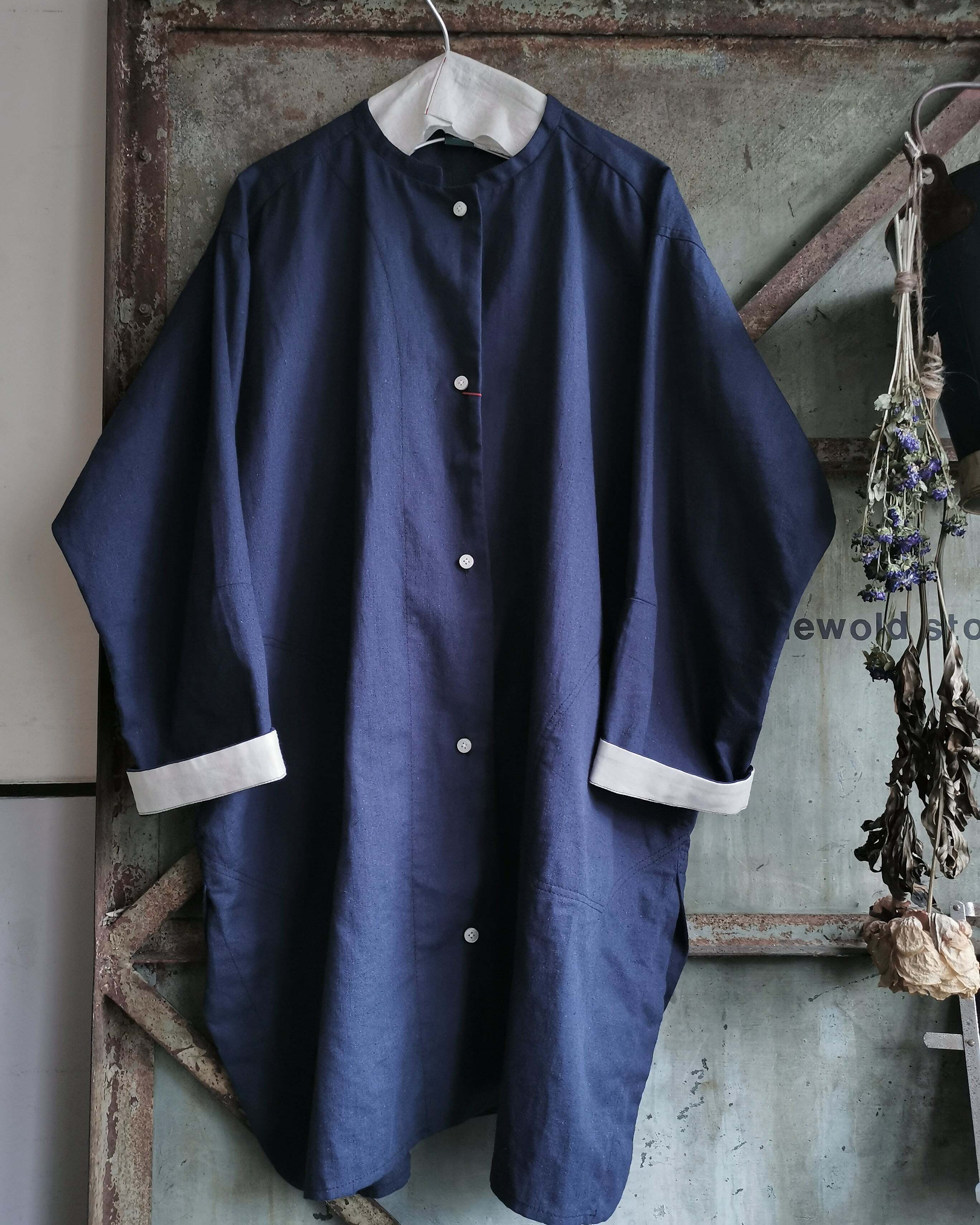 Suie 綿麻 カンフーシャツjk Newold Stock By Otogi Designs ニューオールドストック