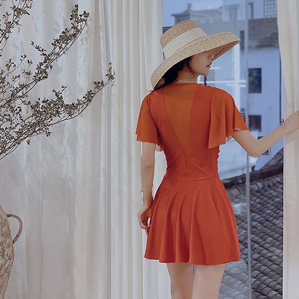 安い ワンピース 水着 韓国 体型カバー 40代 オールインワン 大きいサイズ4l 水着大きいサイズ レディース ぽっちゃり ママ ママ水着 フェミニ 即納 最大半額 Sportunia Com