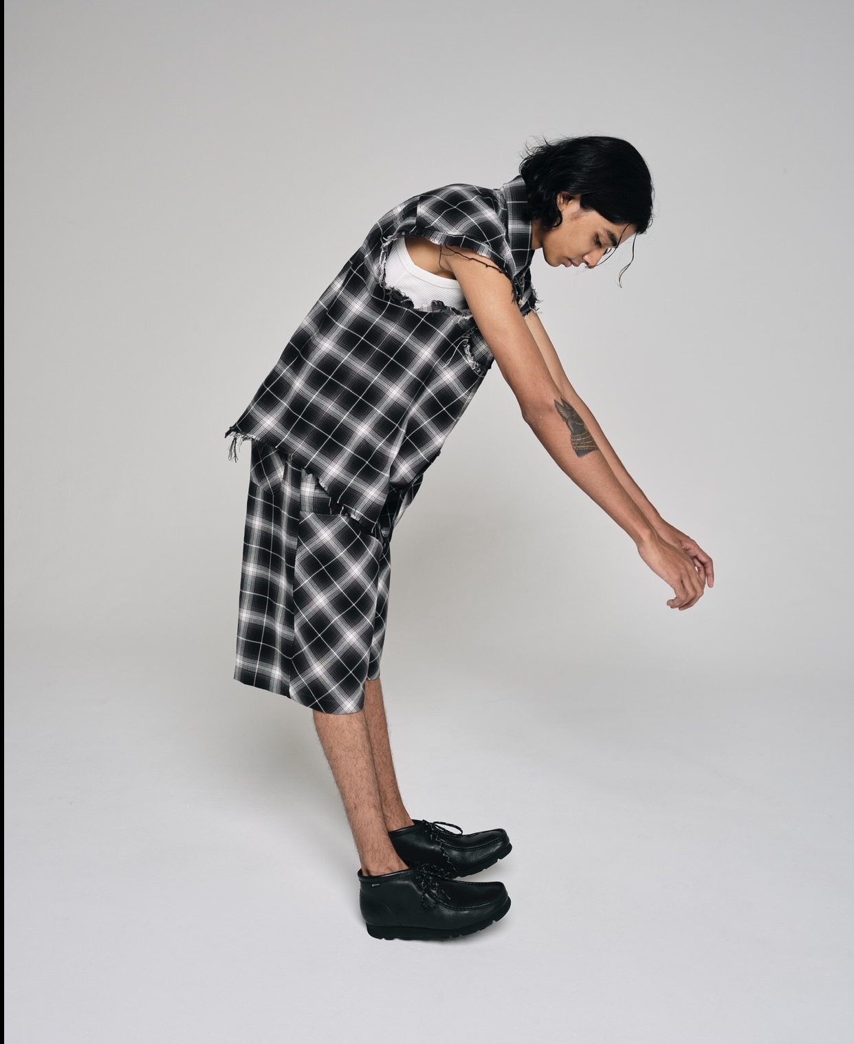 【Rafu】Vest（BLACK） の画像 6