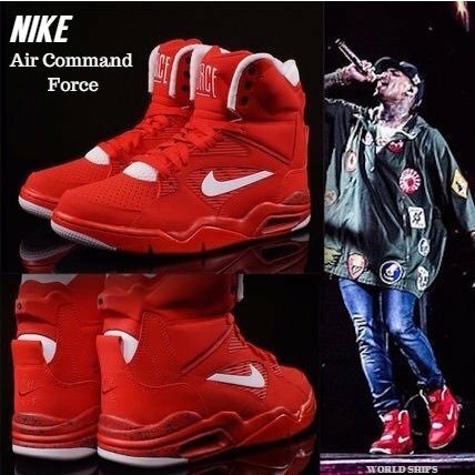 激レア エア コマンド ナイキ スニーカー Nike Air Command Force ユニバーシティ レッド 海外限定 正規品 Nike 162 World Ships