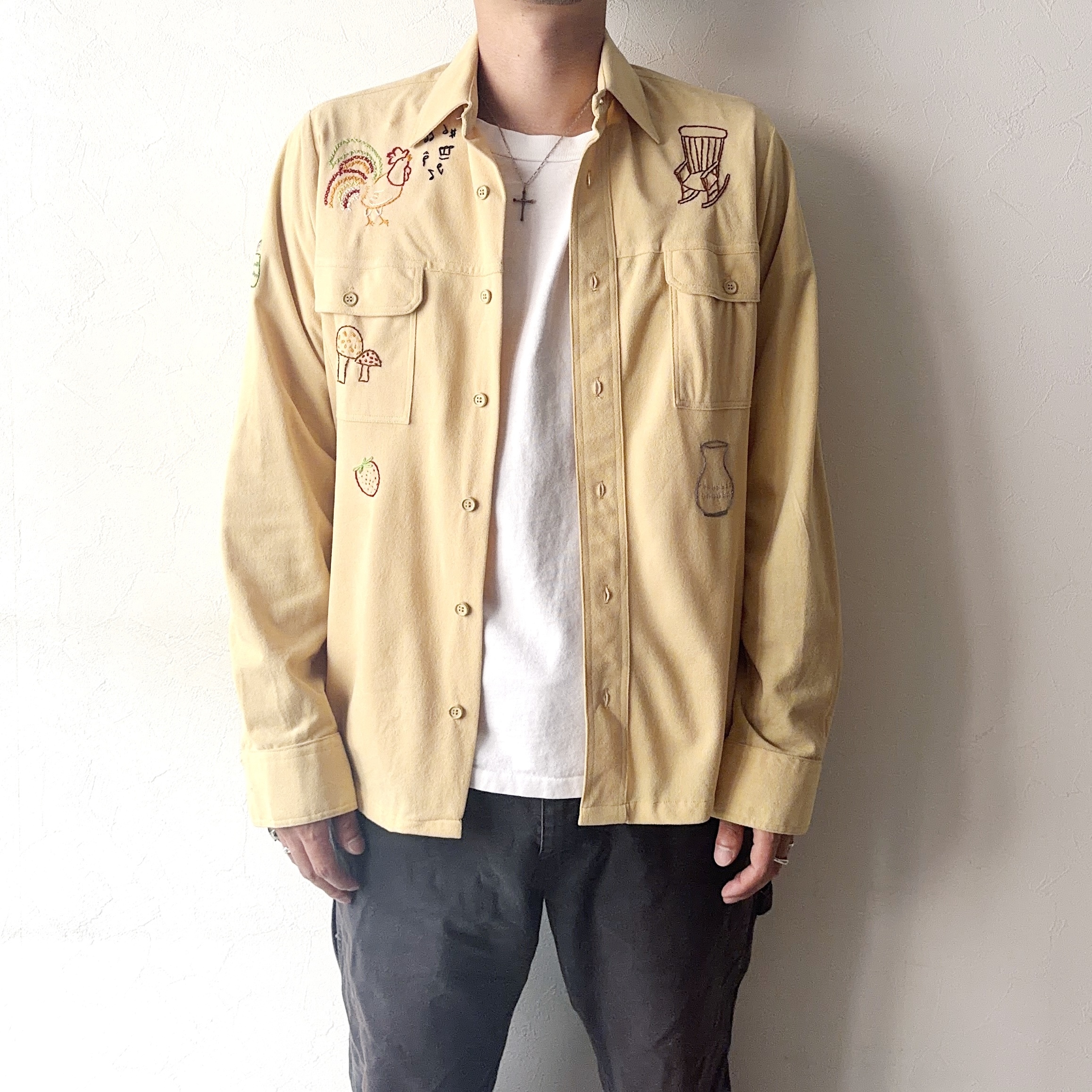 Vintage 70's【MERVYN'S】Embroidery Shirt の画像 3