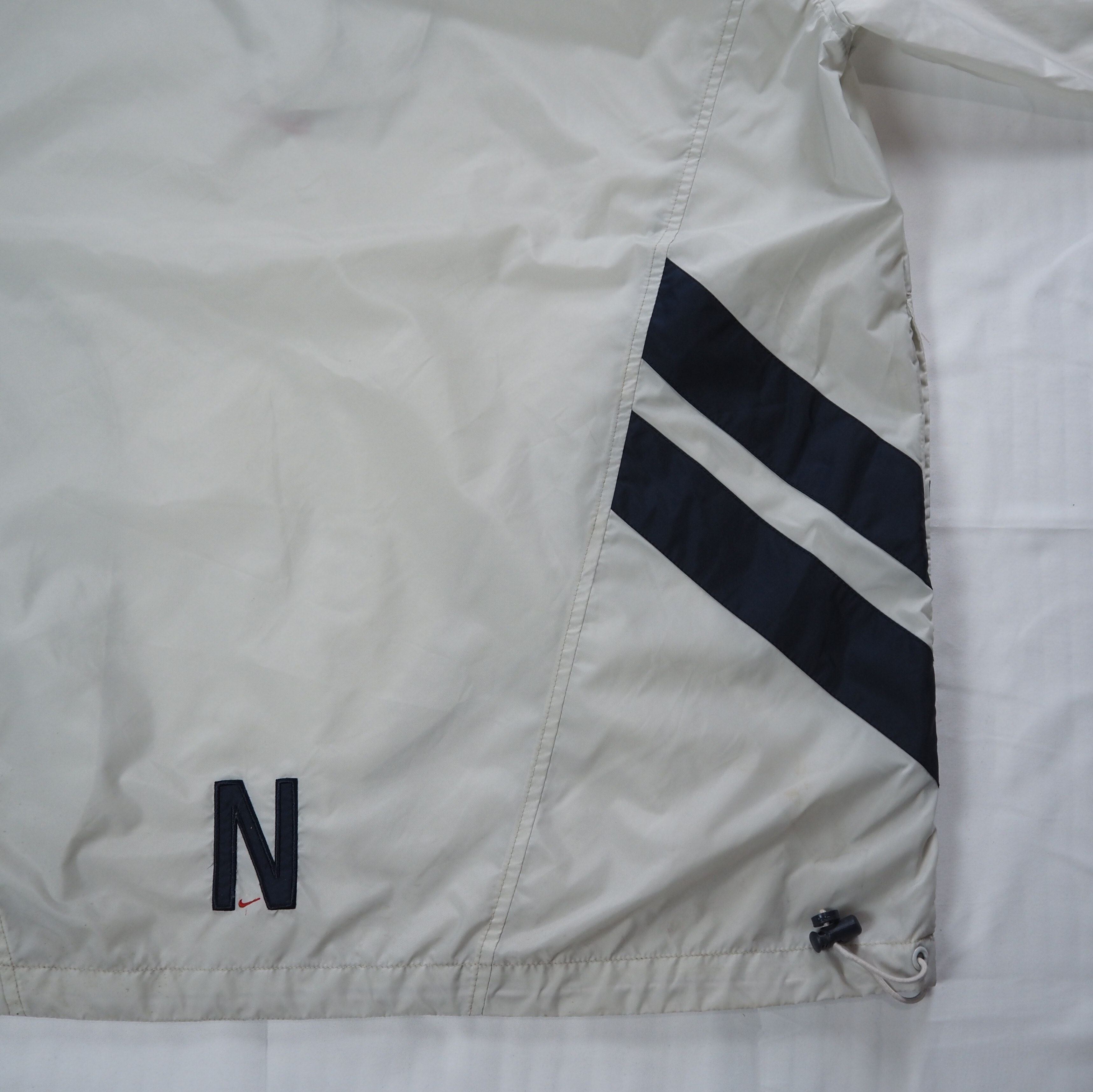 90's NIKE ナイロンアノラック センタースウォッシュ XL の画像 18