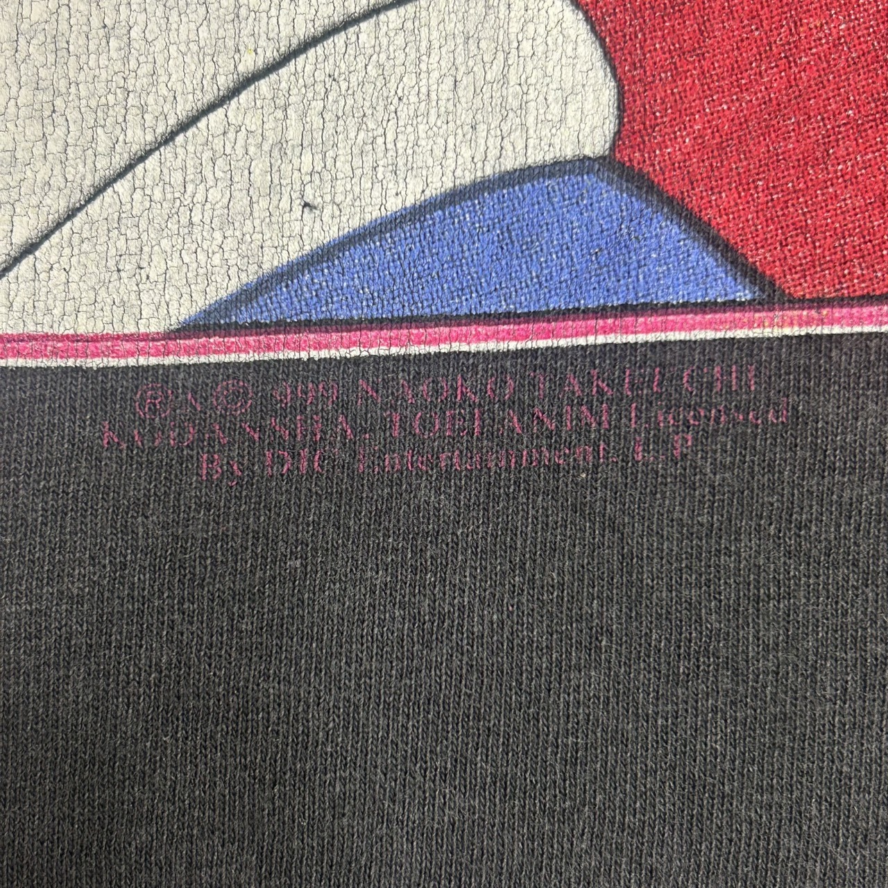 Sailor Moon キャラクタープリント Tシャツ アニメTブラック Fits L の画像 6