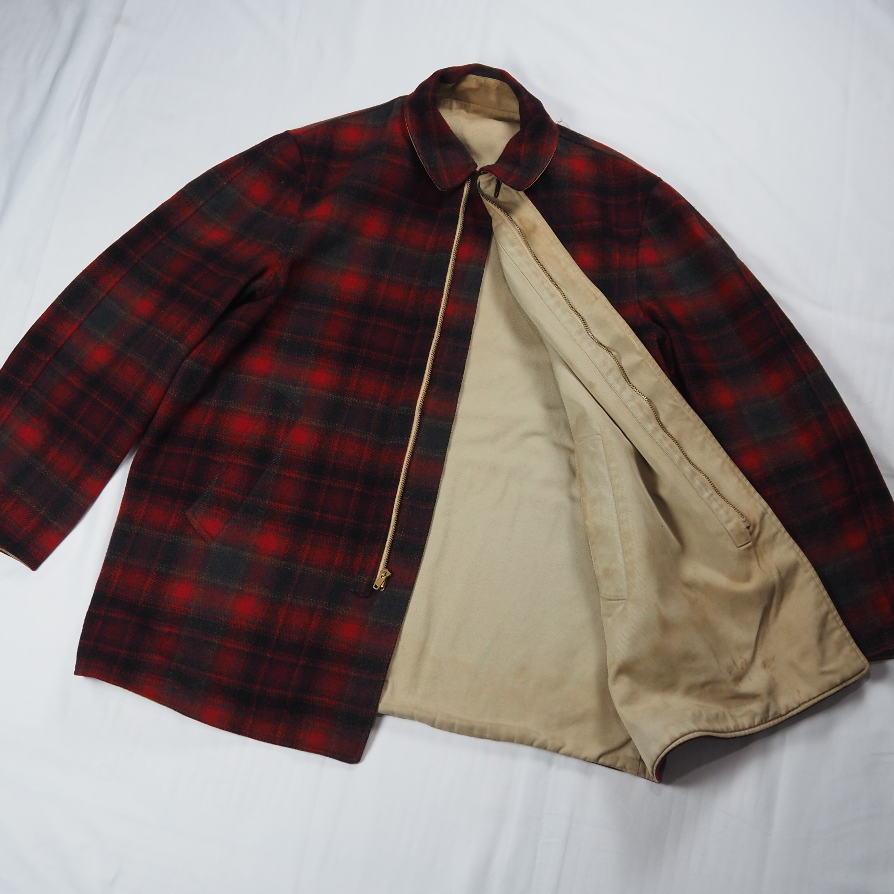 【9/23 20:00入荷】60-70's's a Pendleton ウールジャケット リバーシブル の画像 8