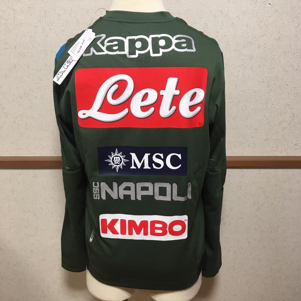 ナポリ Napoli ユニフォーム トレーニングウェア スウェット サッカーカッパ Kappa Freak スポーツウェア通販 海外ブランド 日本国内未入荷 海外直輸入