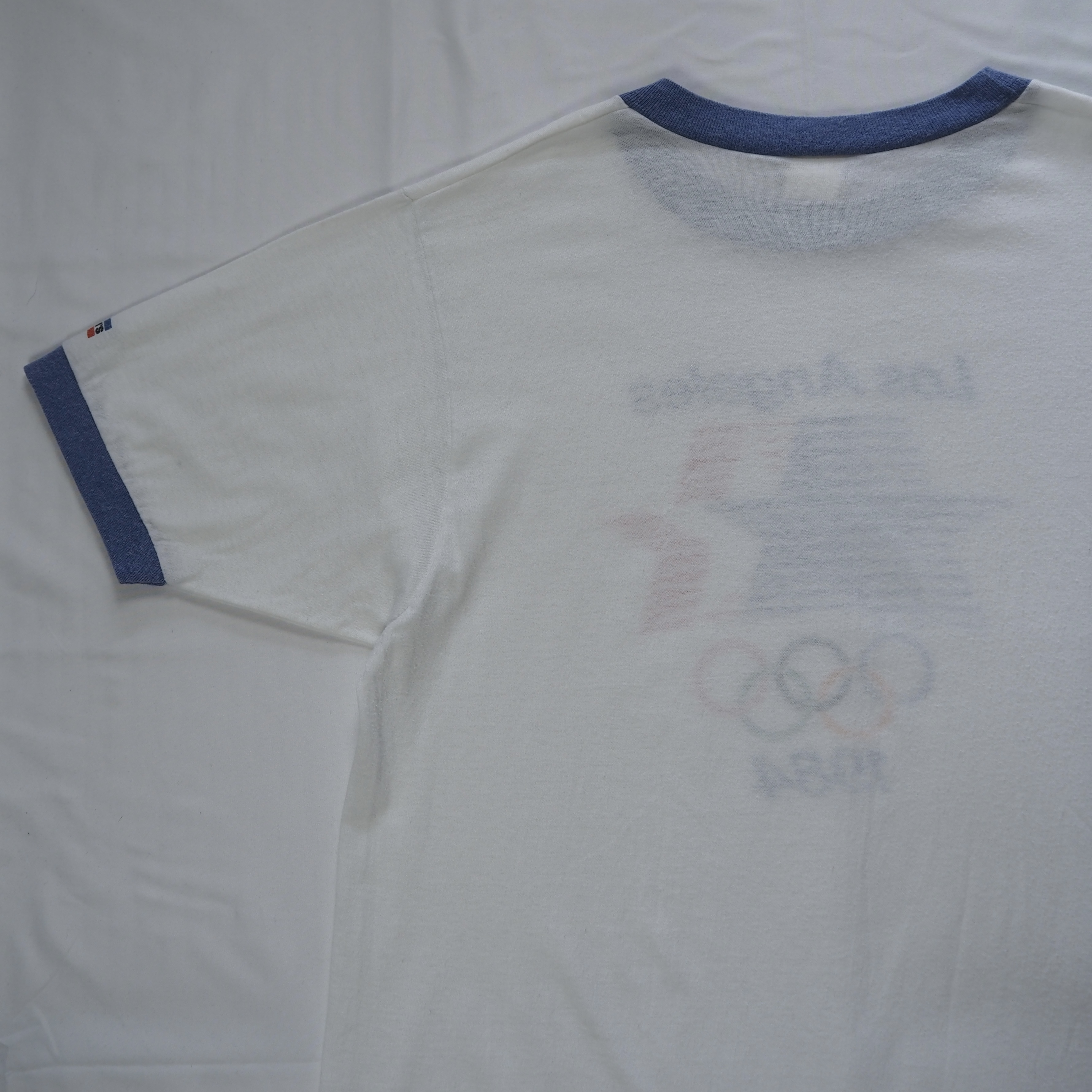 80’s ロサンゼルスオリンピック リンガーTシャツ の画像 12