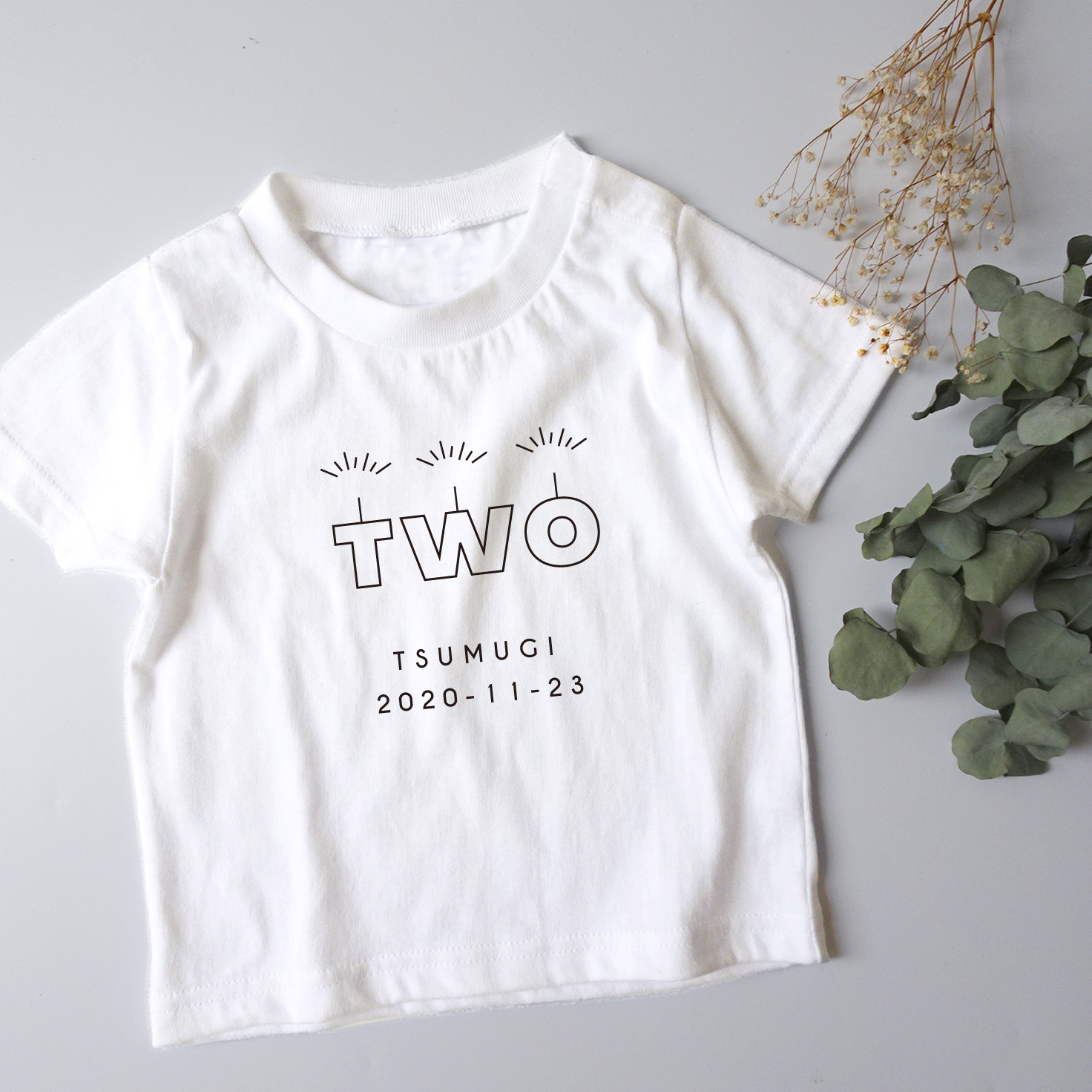 誕生日tシャツ Outline Letter 半袖 お名前 年齢入り シンプルデザイン Jooves ジューブス 誕生日tシャツ Outline Letter 半袖 お名前 年齢入り シンプルデザイン Jooves ジューブス