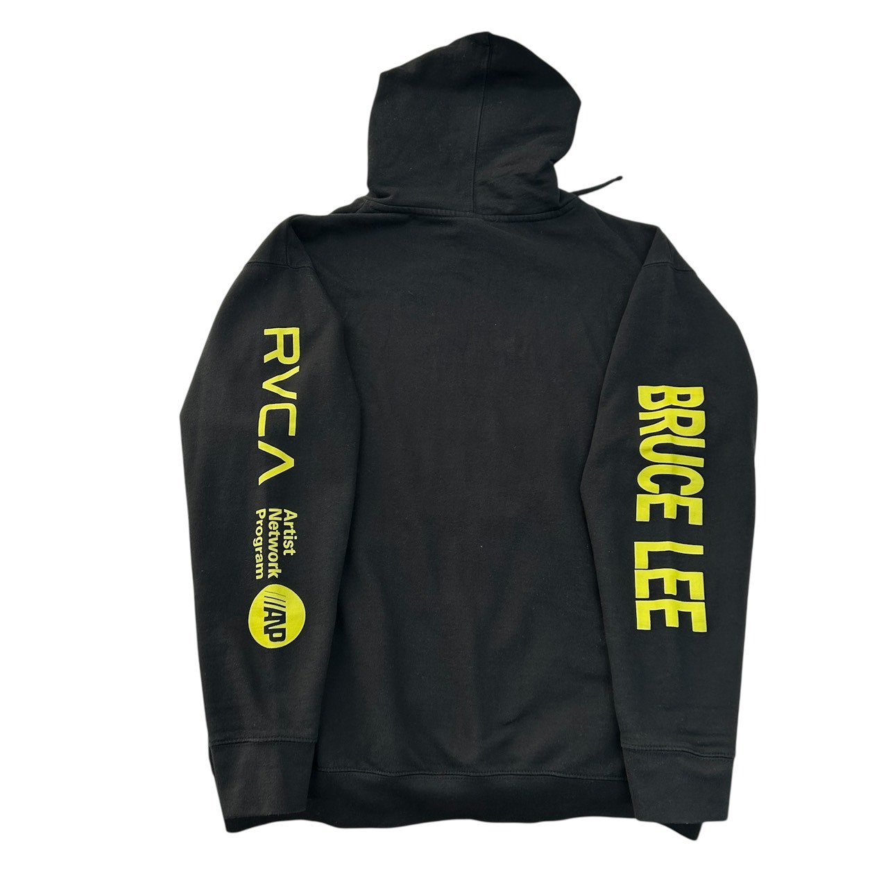 RVCA × Bruce Lee Graphic Pullover Hoodie Black L の画像 2