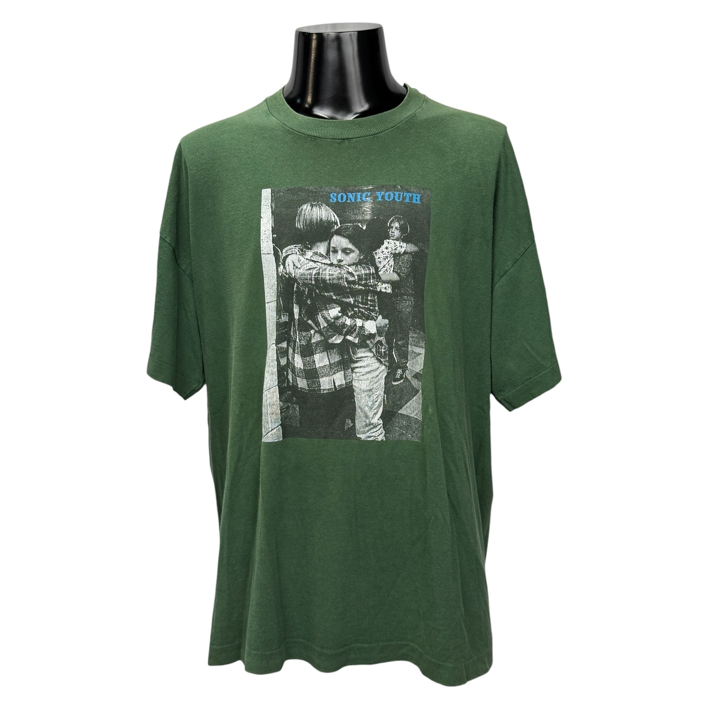 【SONIC YOUTH】ソニック・ユース “DANCING KIDS” GREEN 90’s Vintage Tシャツ
