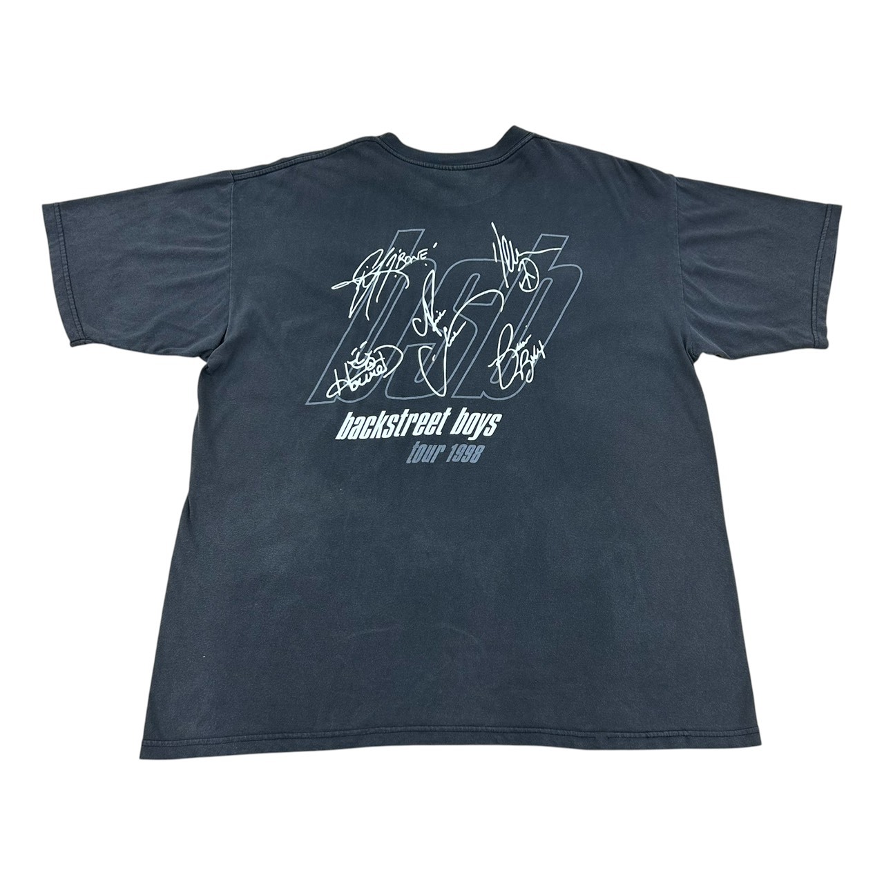 Backstreet Boys バックストリート・ボーイズ グループフォトTシャツ ブラック / XL の画像 2