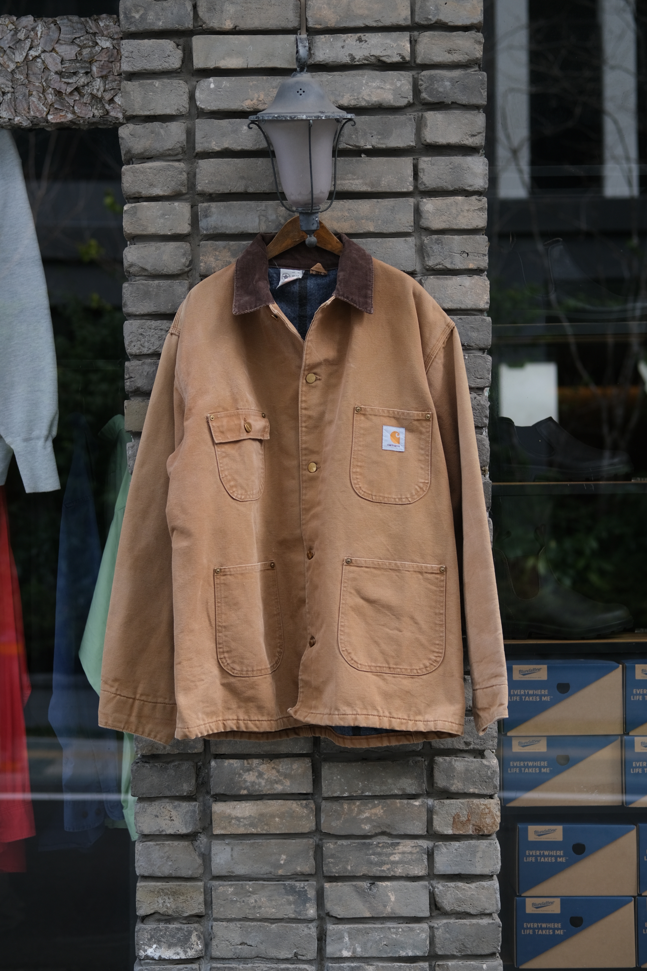 Utah／87’s “carhartt” michigan chore coat／made in usa