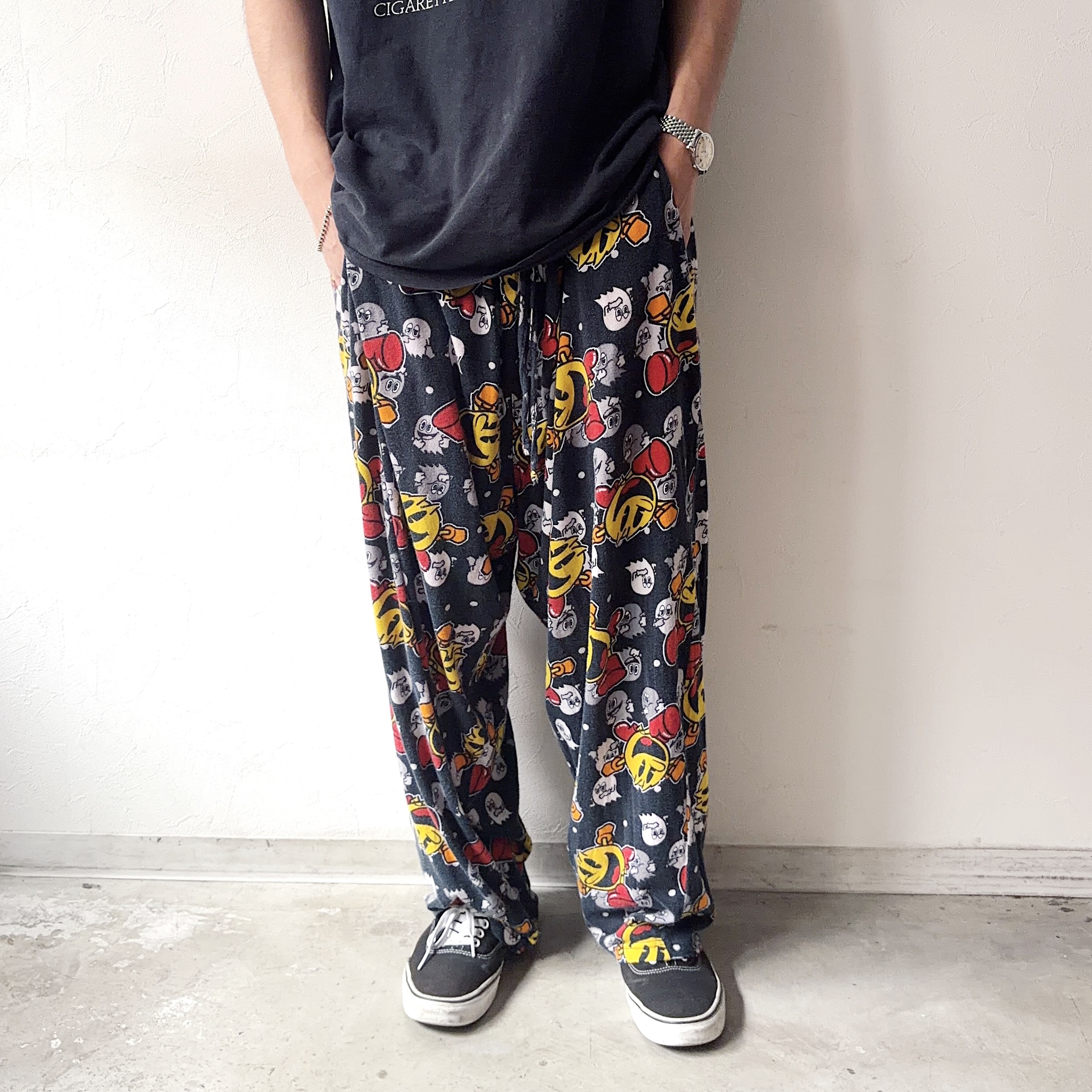 Y2K【PAC-MAN】"PAC-MAN" Pajama Pants の画像 3