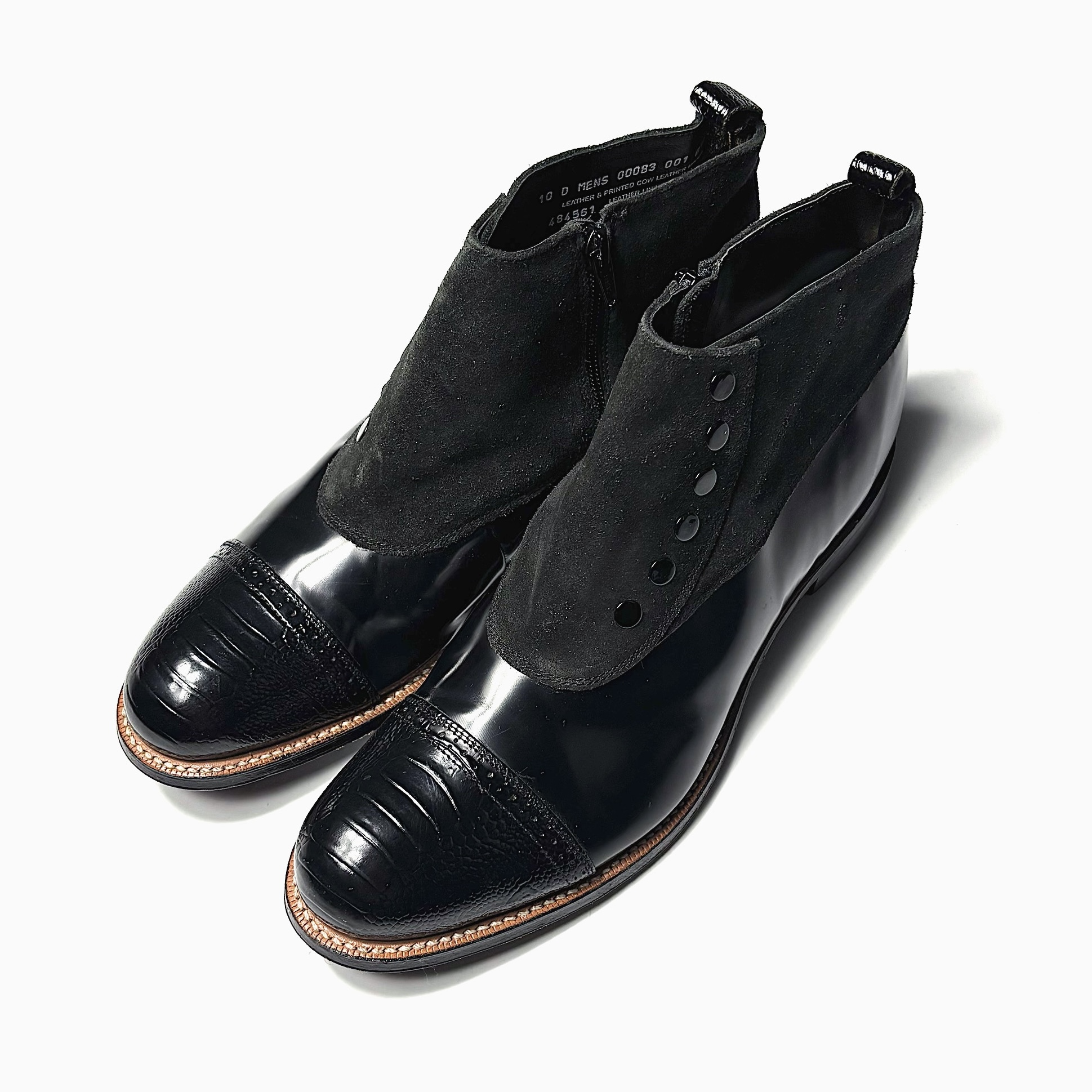 Vintage【STACY ADAMS】Side zip Boots