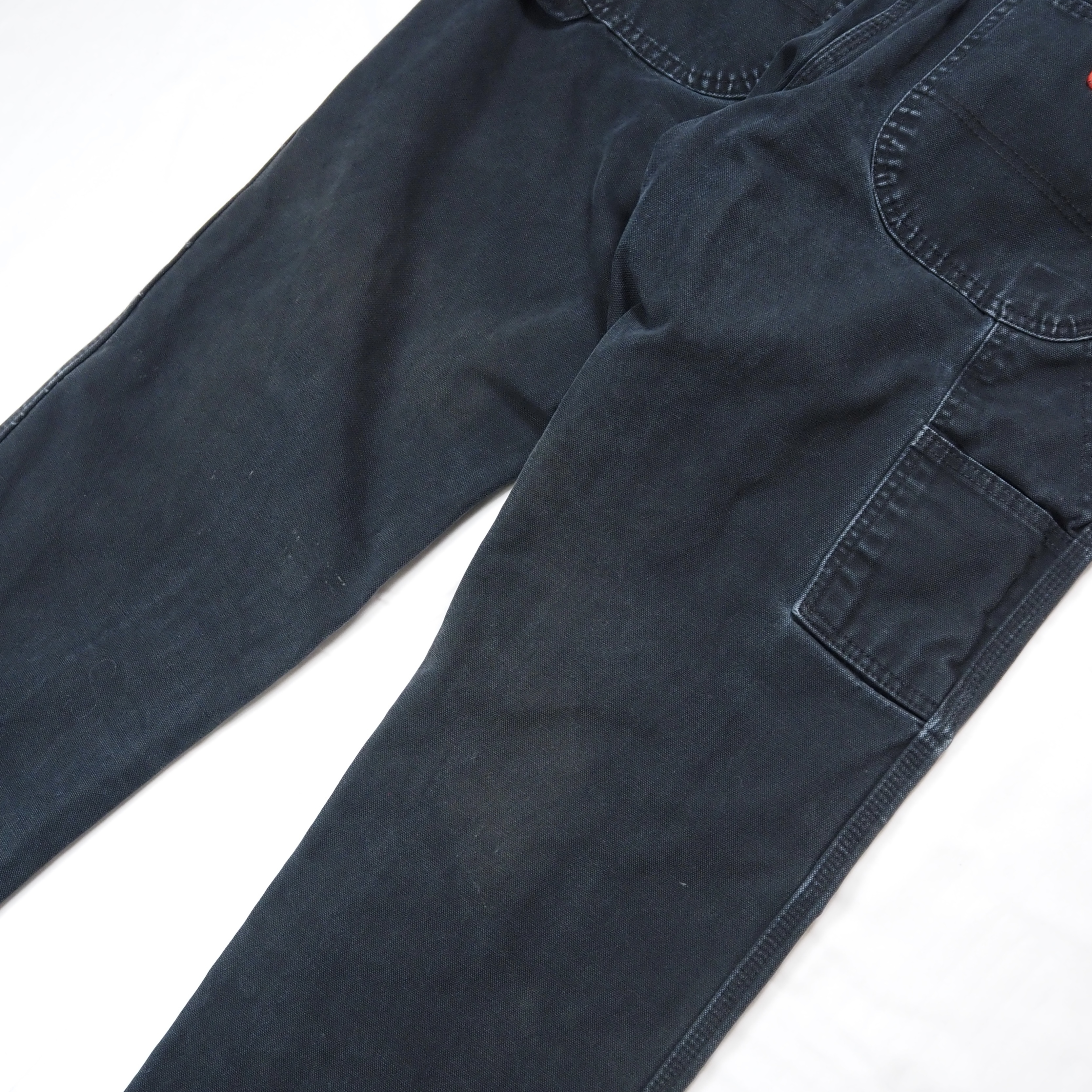 00’s Dickies ダックワークパンツ ブラック 実寸約32×31 の画像 15