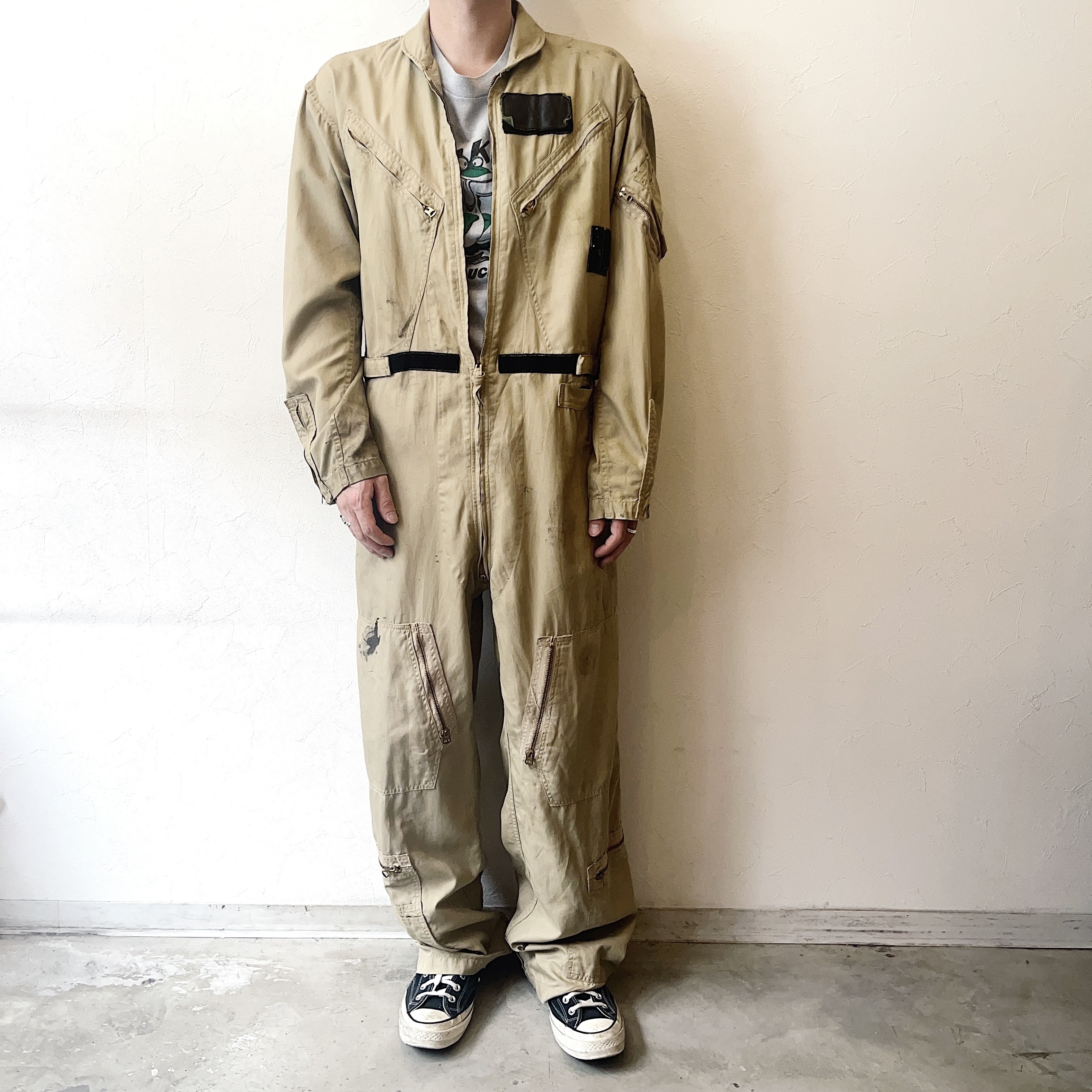 Vintage 60's【LION UNIFORM INC.】U.S.NAVY Summer Flight Suit の画像 3