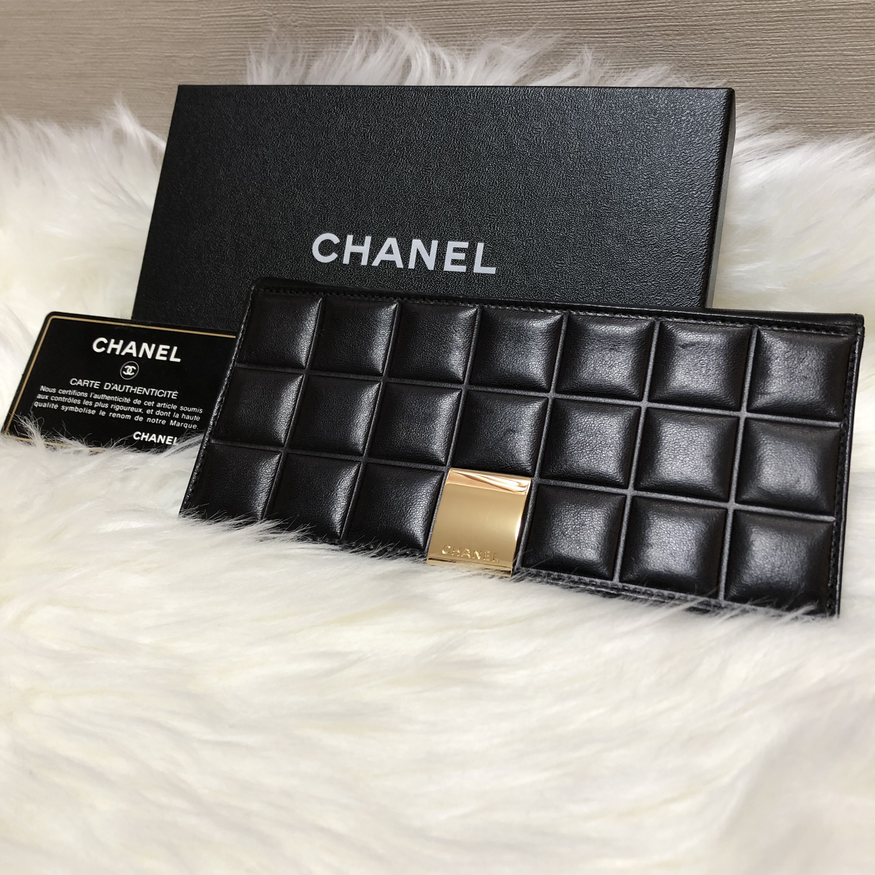 レアchanelシャネル チョコレート長財布 ブランド販売買取brast One ブラストワン