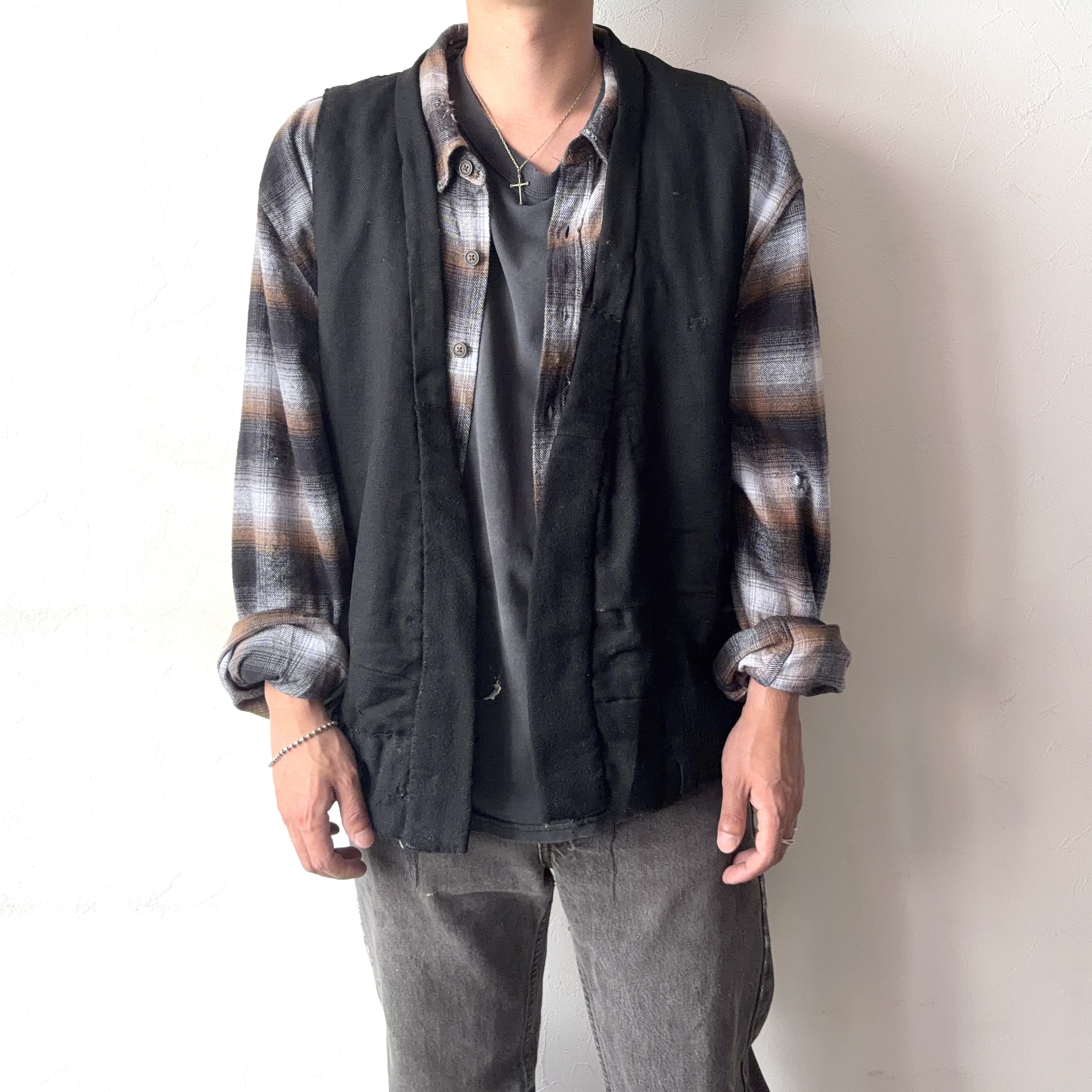 Vintage Grunge Vest の画像 3