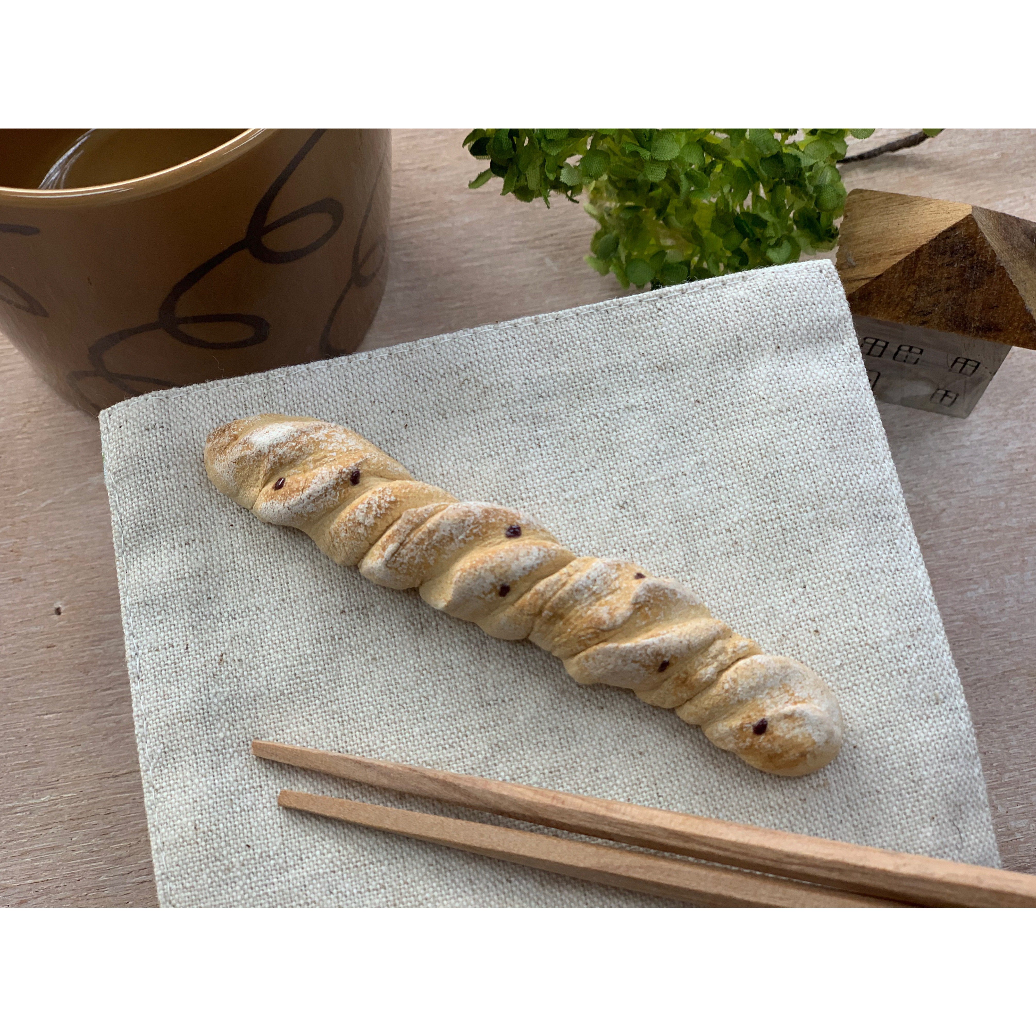 薪窯パン箸置き バトン 暮らし道具と服のお店 Zoo