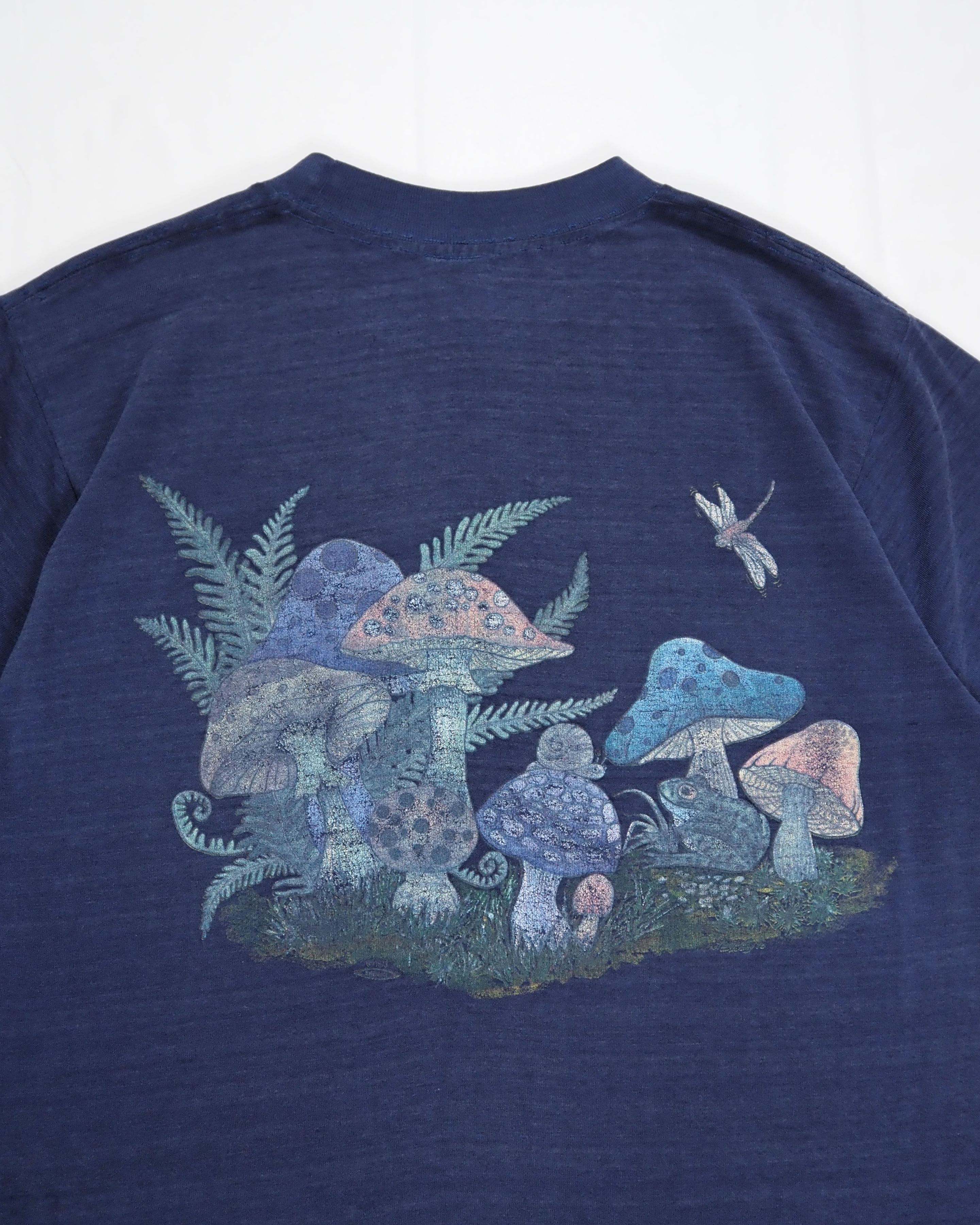 【5/6(水) 20:00入荷】70’s-80’s プリントTシャツ マッシュルーム の画像 2