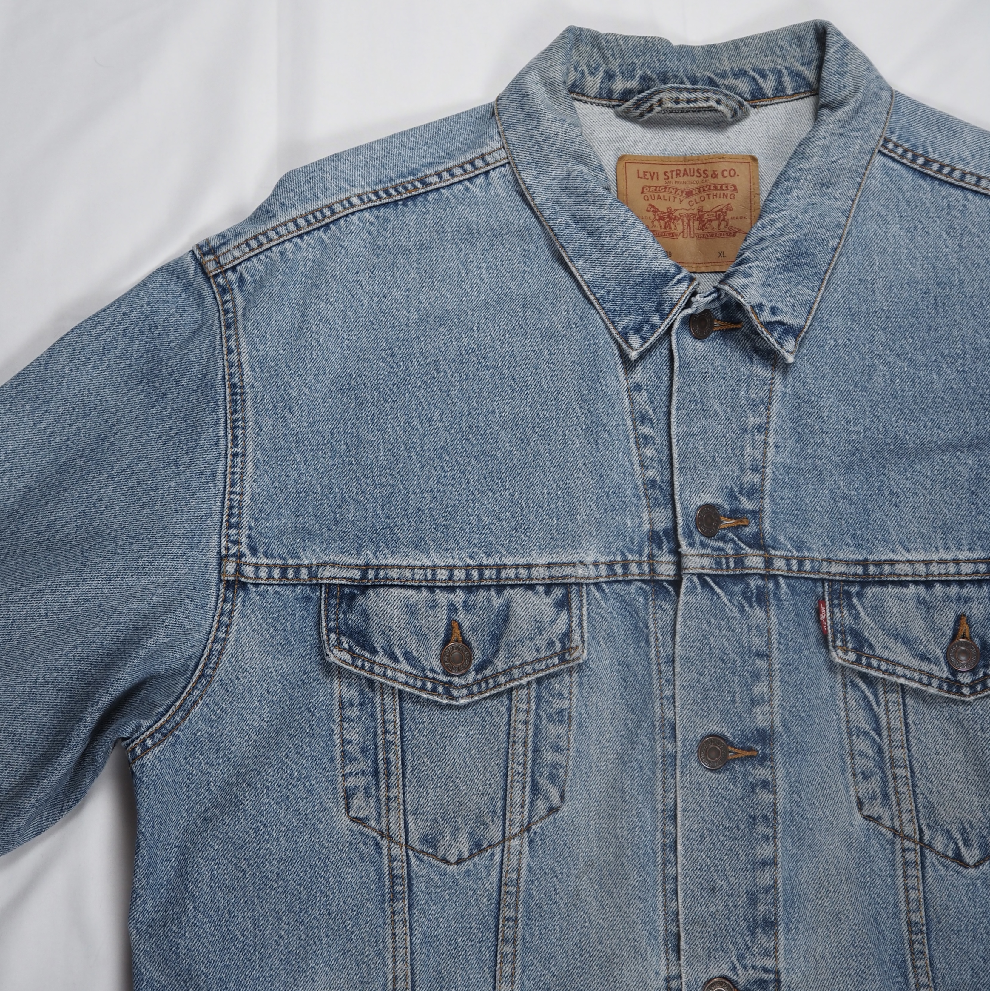 90’s Levi’s 70507 デニムトラッカージャケット XL アメリカ製 の画像 3