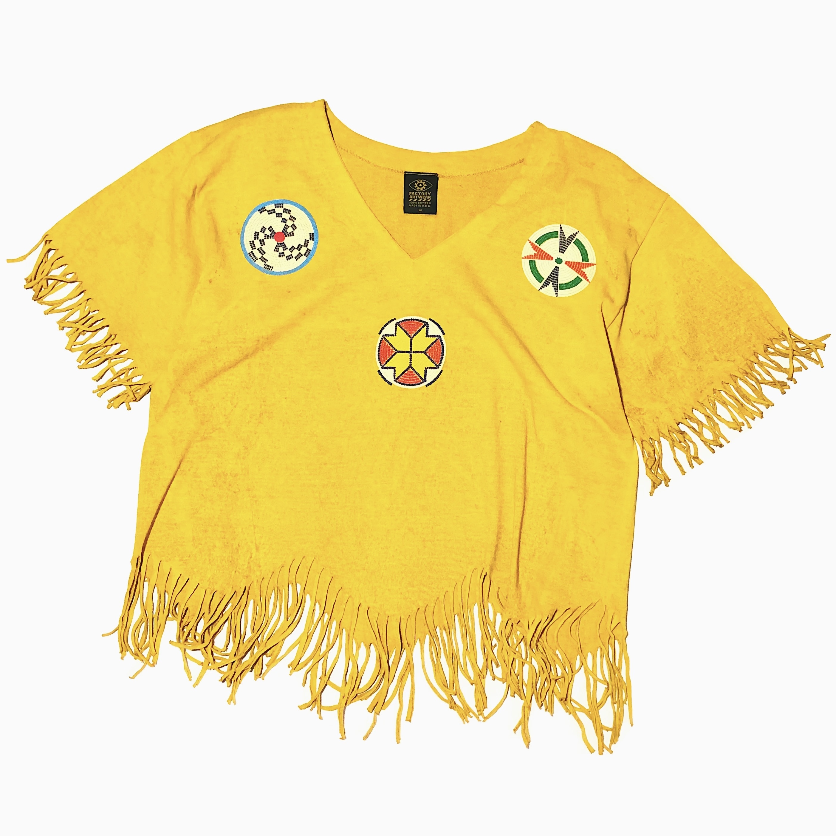Vintage 90's【FACTORY ARTWEAR】Fringe Set-up の画像 2