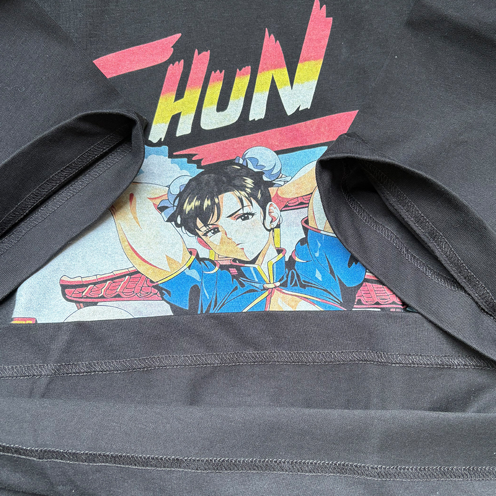 CAPCOM Street Fighter 春麗【古着/Tシャツ/格闘ゲーム/希少品/Bootleg】