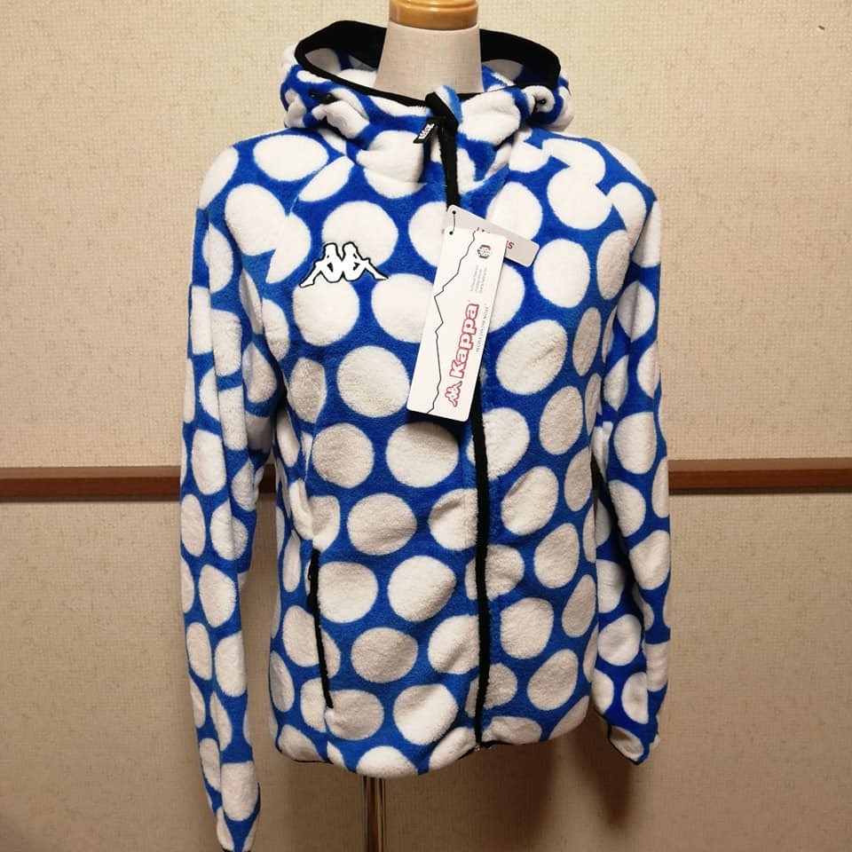 カッパ Kappa フリースジャケット フード付き ドット柄 Freak スポーツウェア通販 海外ブランド 日本国内未入荷 海外直輸入