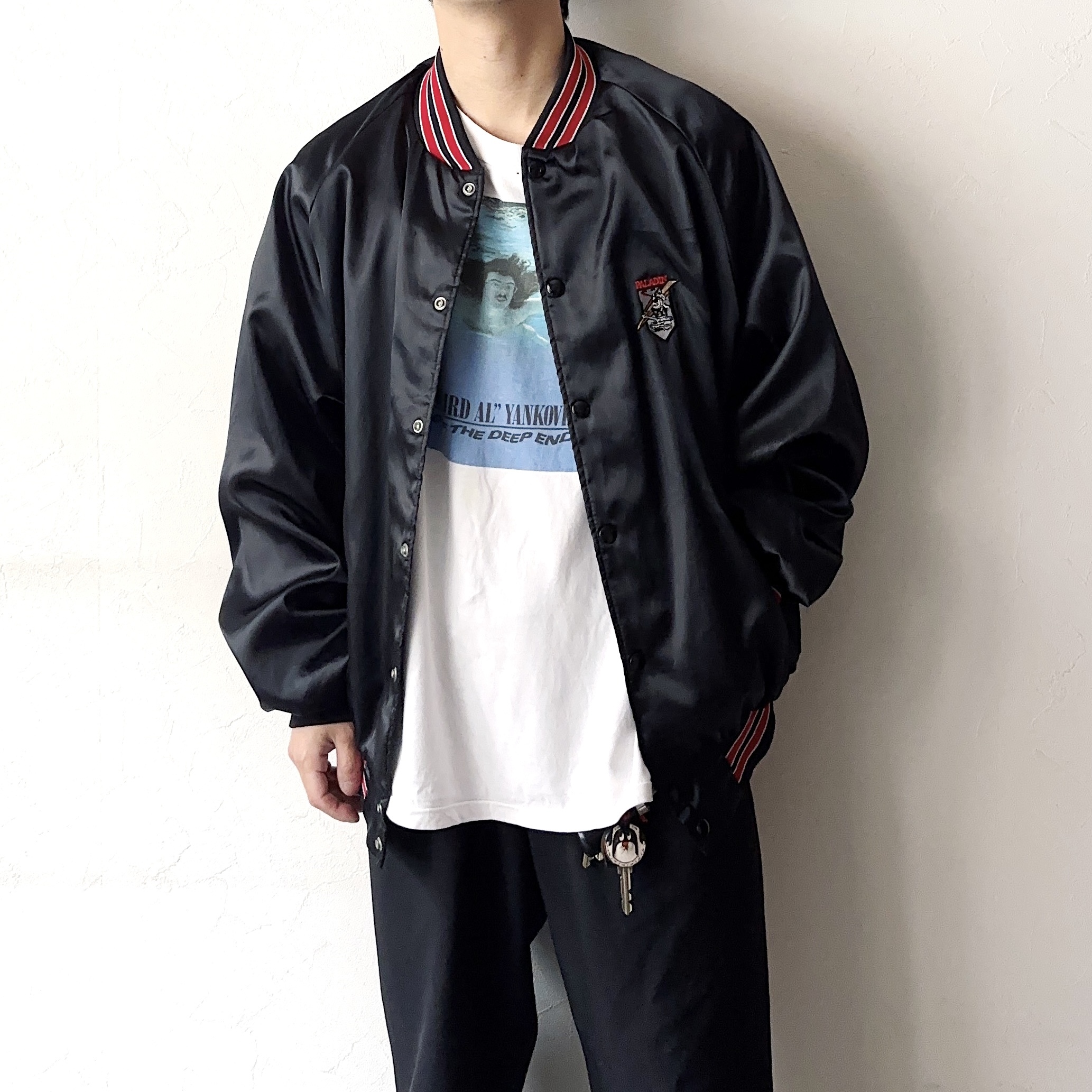 Vintage 90's【Dunbrooke】"PALADIN" Satin Jacket の画像 4