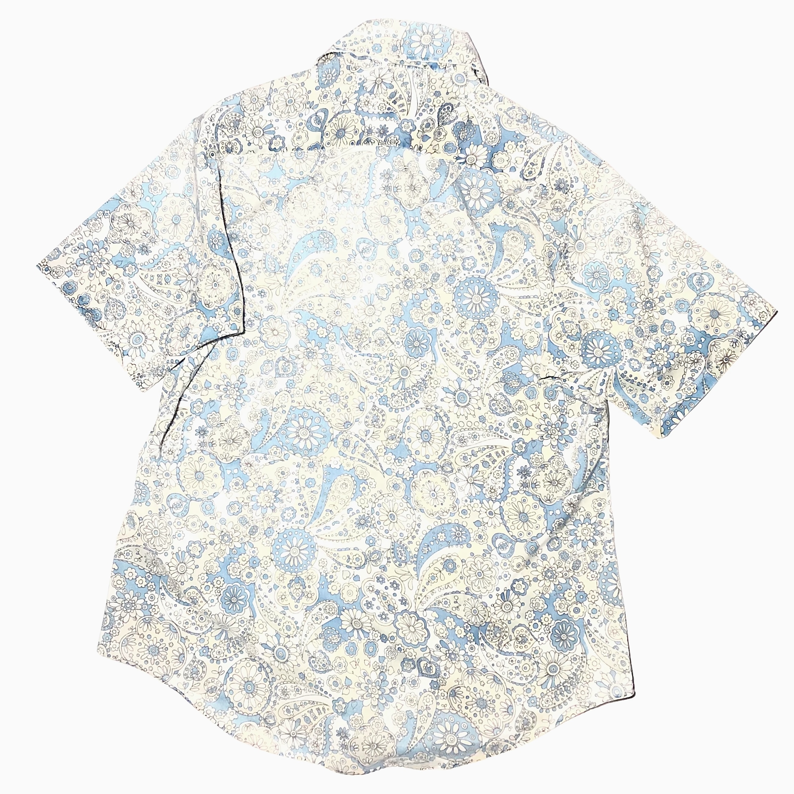 Vintage 70's【KINGS ROAD】"Paisley" Short Sleeve Shirt の画像 2