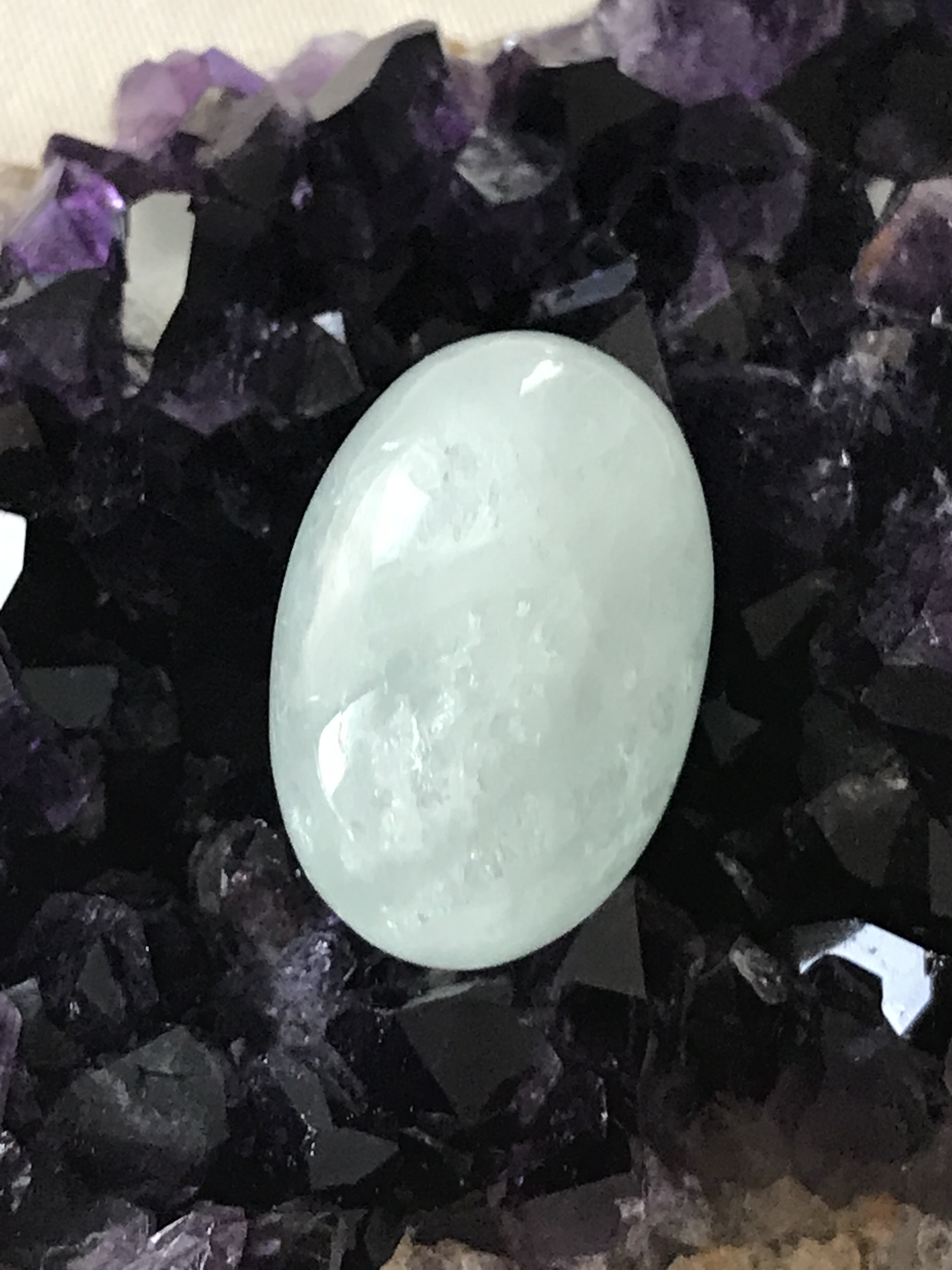 天然石ルース ミルキーアクアマリン Jocotto Fuwari ほこっとふわり