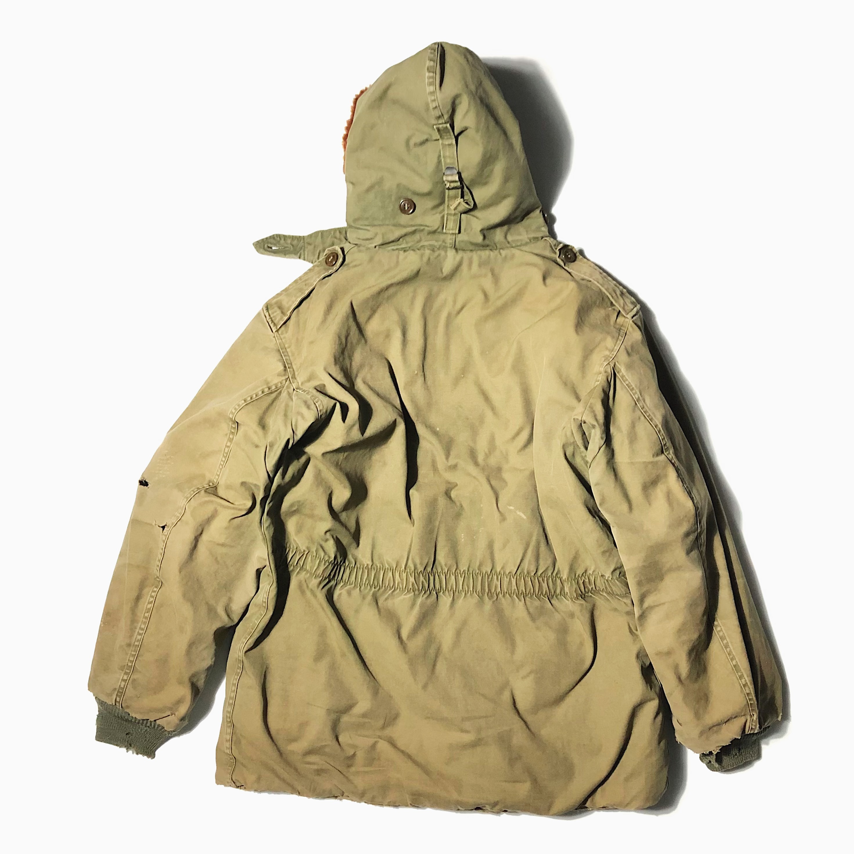 Vintage 40's【FITZWELL SPORTSWEAR,INC.】Grunge B-9 Flight Jacket の画像 2