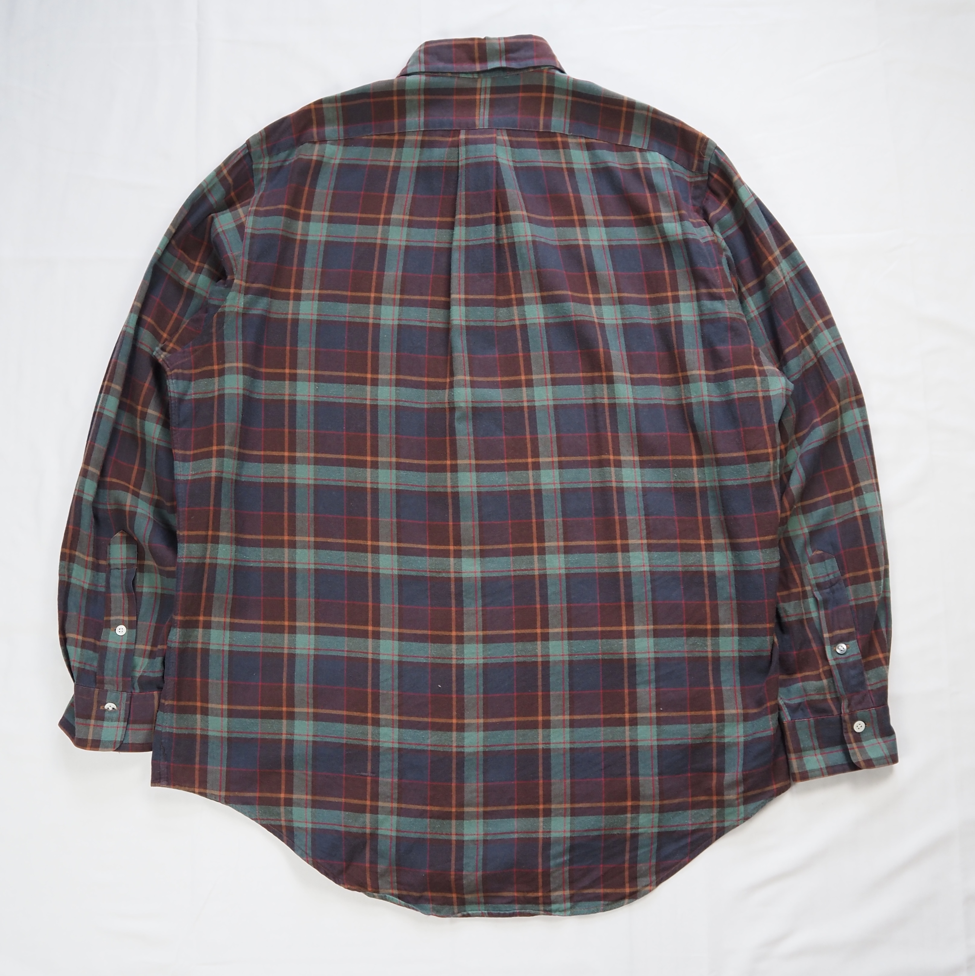 90’s Ralph Lauren コットンシャツ Lサイズ の画像 13