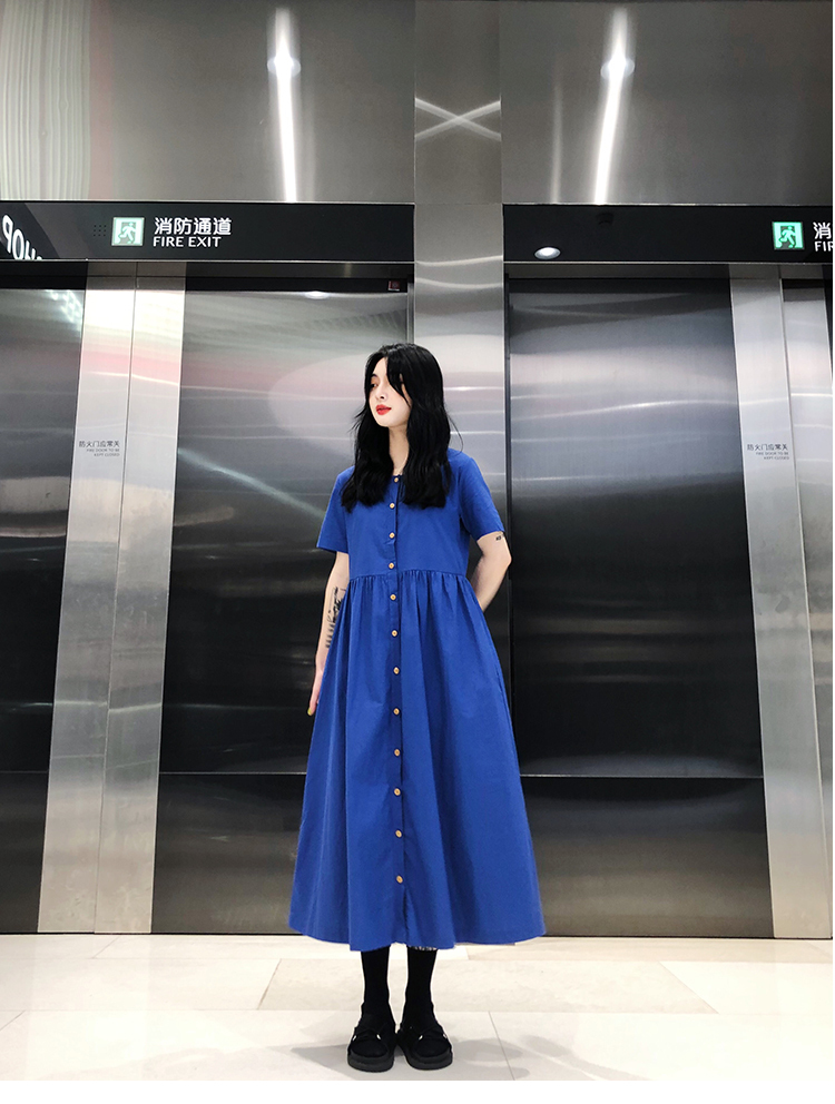 ワンピース レディース ロング ミモレ丈 半袖 シャツワンピース 無地 通勤服 通学服 お呼ばれ 食事会 デート服 10代 代 30代 40代 50 代 韓国の可愛いレディースアパレルのセレクトショップ Kilalion キラリオン ワンピース レディース ロング ミモレ丈 半袖 シャツワンピース 無地 通勤服 通学服 お呼ばれ 食事会 デート服 10代 代 30代 40代 50 代 韓国の可愛いレディースアパレルのセレクトショップ Kilalion キラリオン