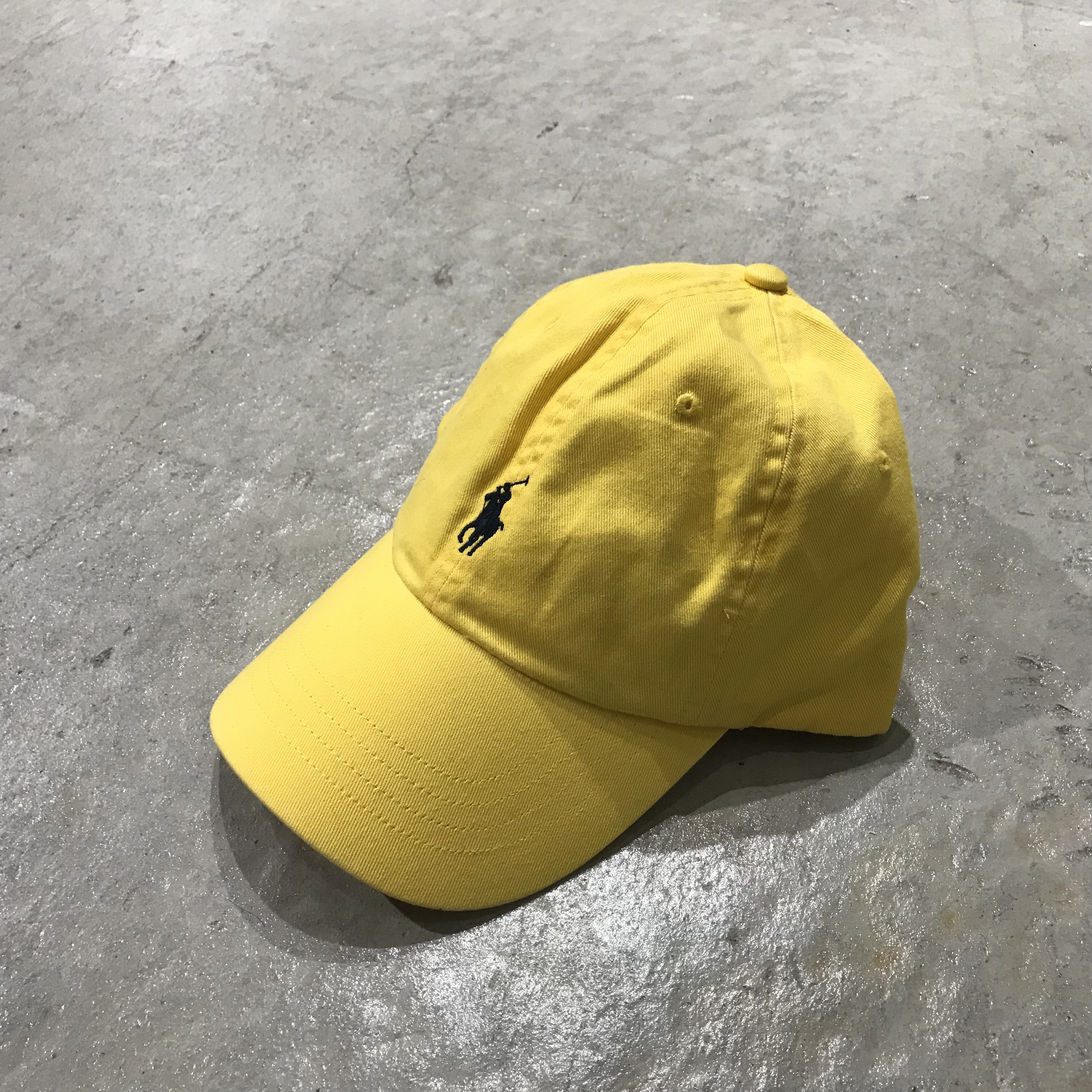 polo ralph lauren yellow cap