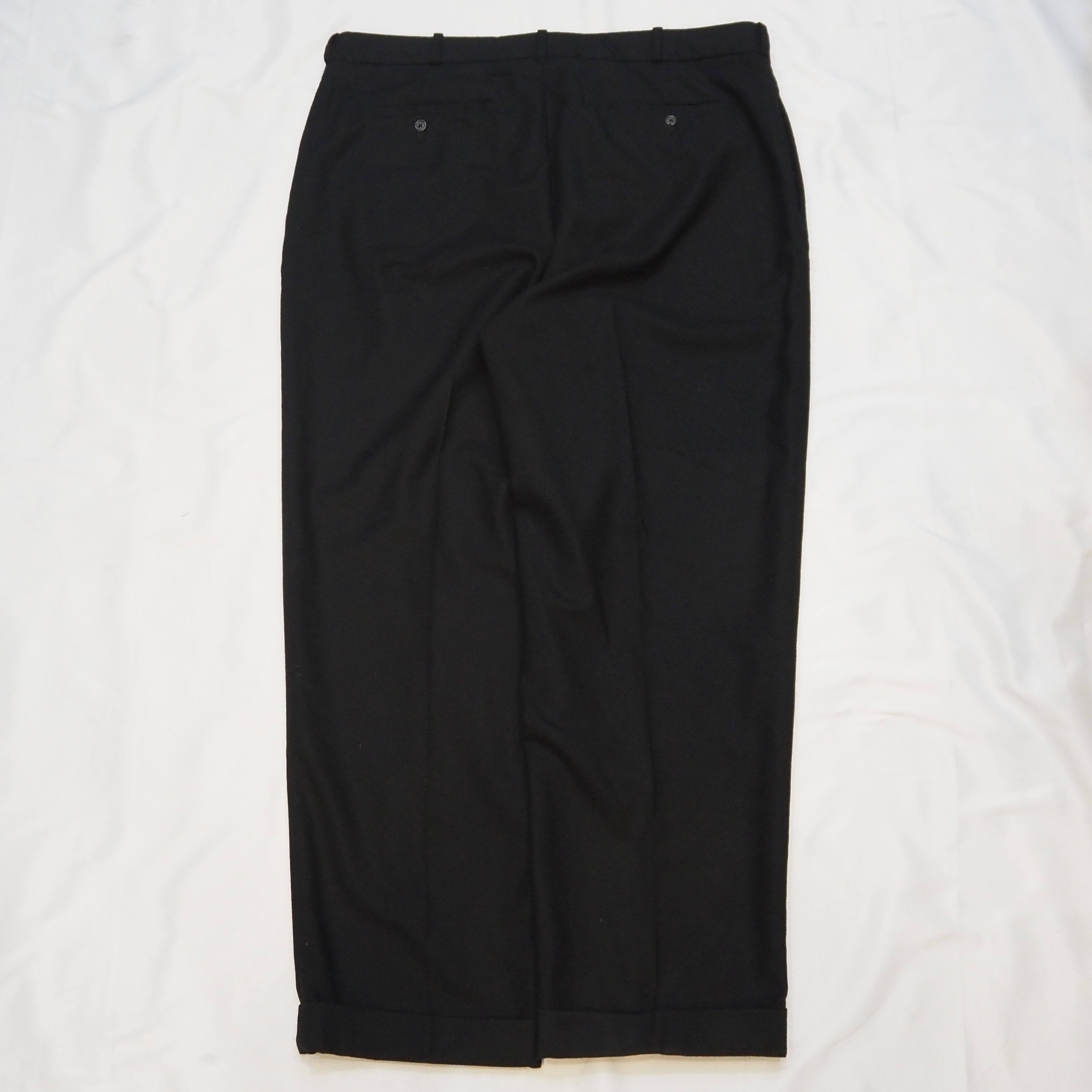 90’s Ralph Lauren Wool Slacks “Black” の画像 9