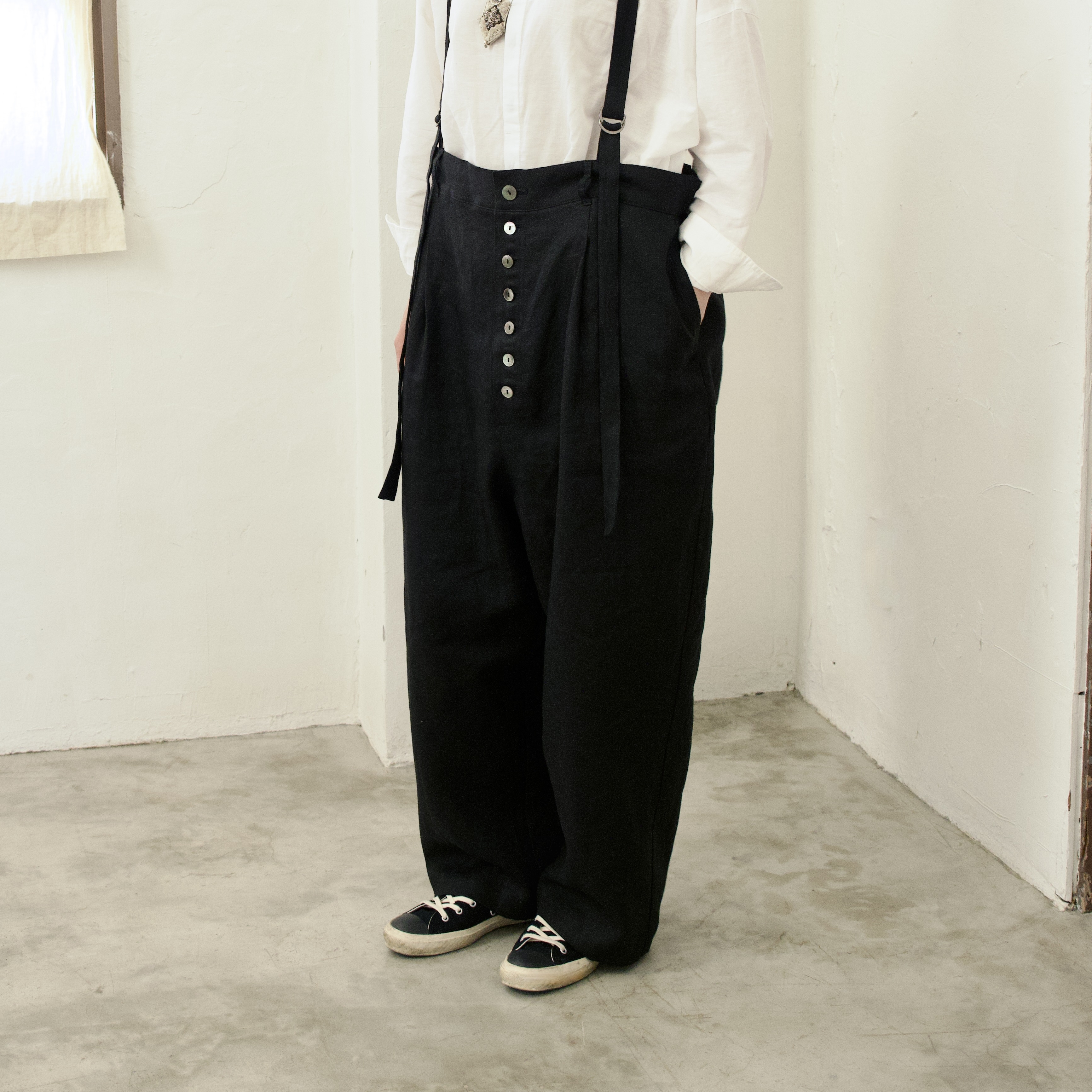 Ripustaa Salopette：リプスタサロペット <black> #unisex