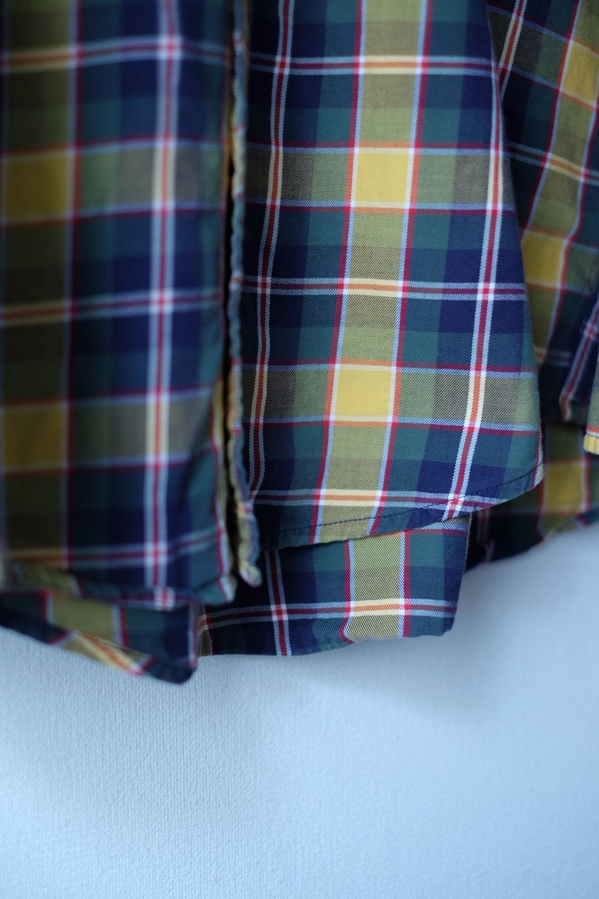 90s~ "Eddie Bauer" cotton check shirt の画像 5