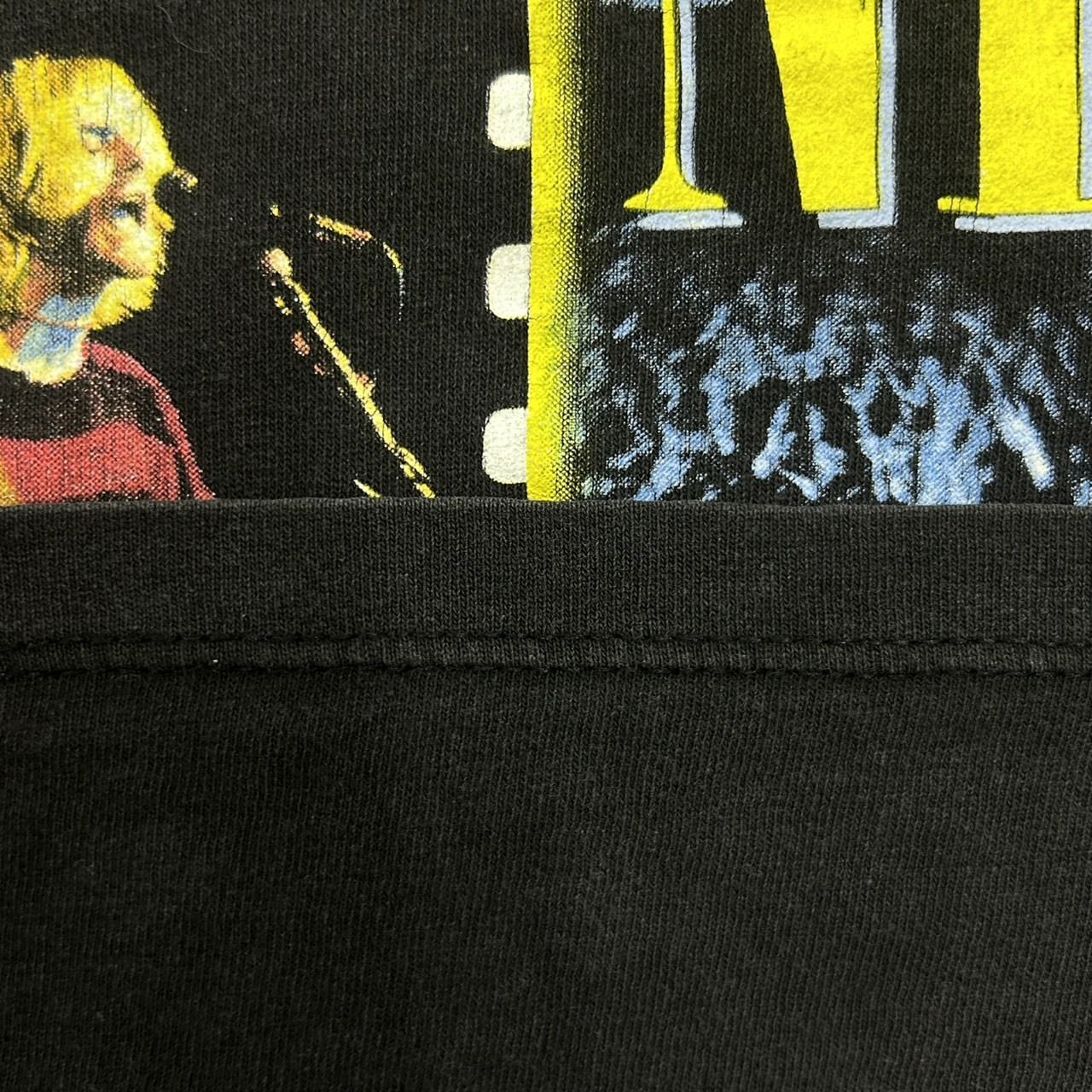 Nirvana “From the Muddy Banks of the Wishkah” Jacket Design T-Shirt WILD OATS L の画像 7