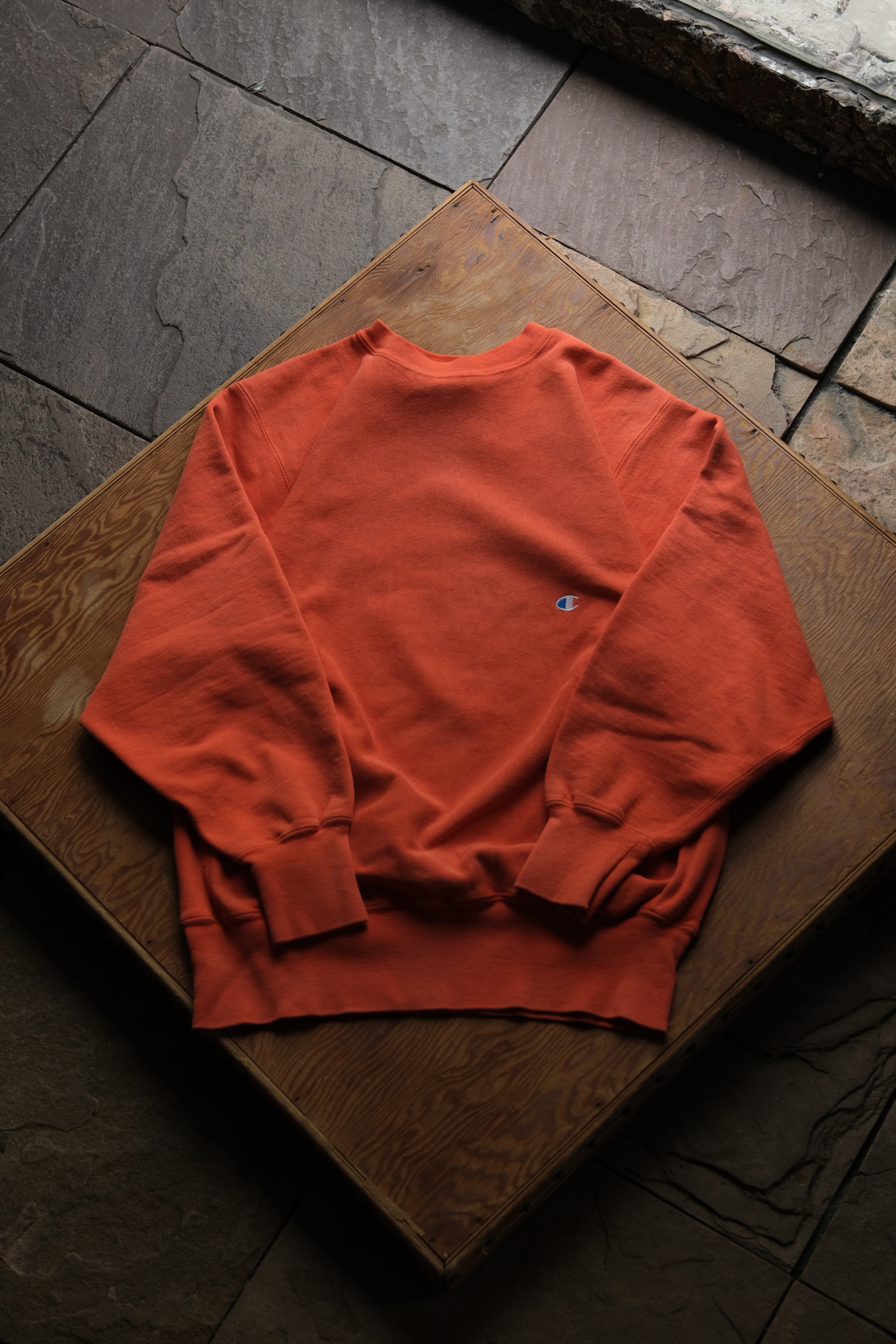 Utah/90's "Champion" reverse weave/orange