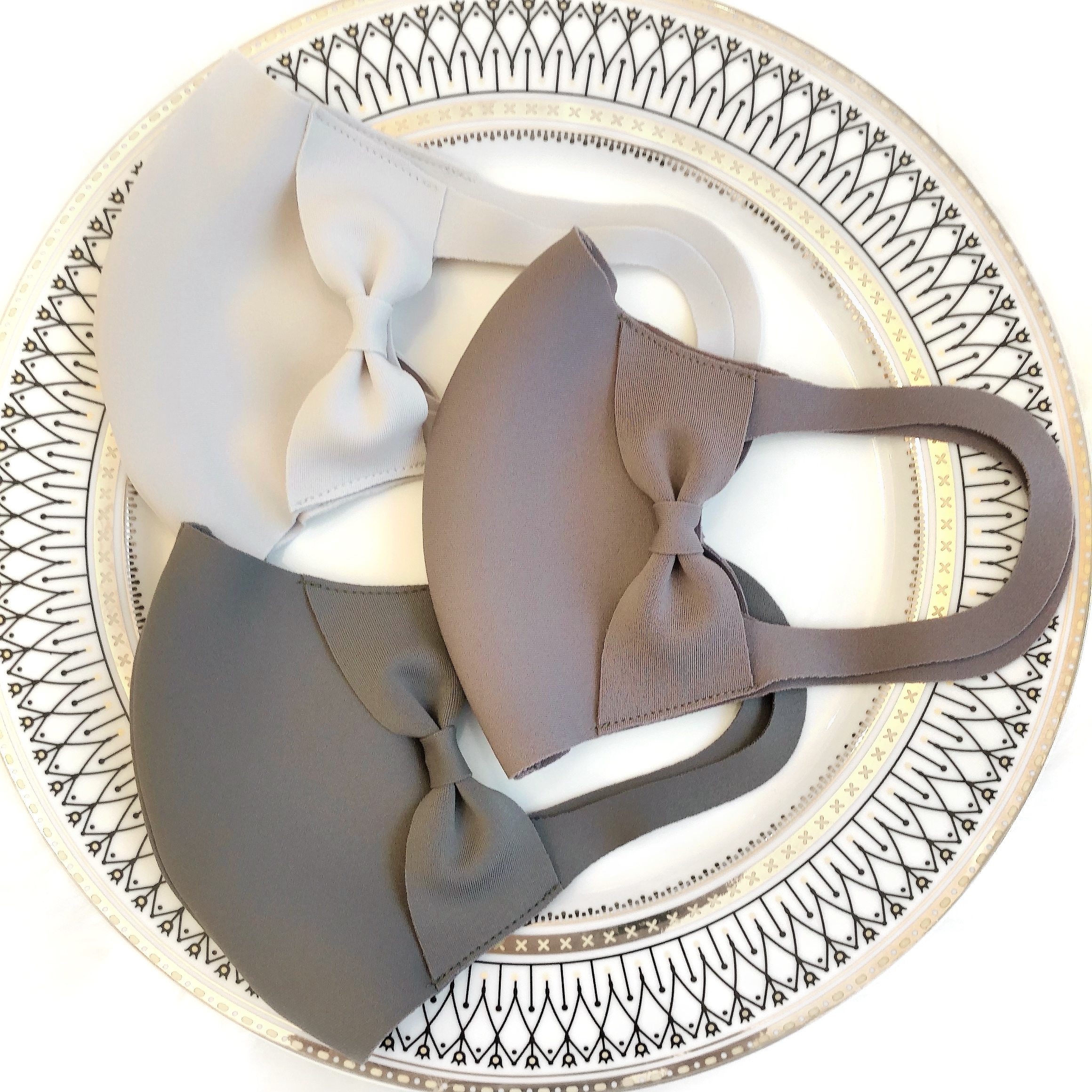 もっちり素材 サイドリボンワイヤー入りマスク Montresor