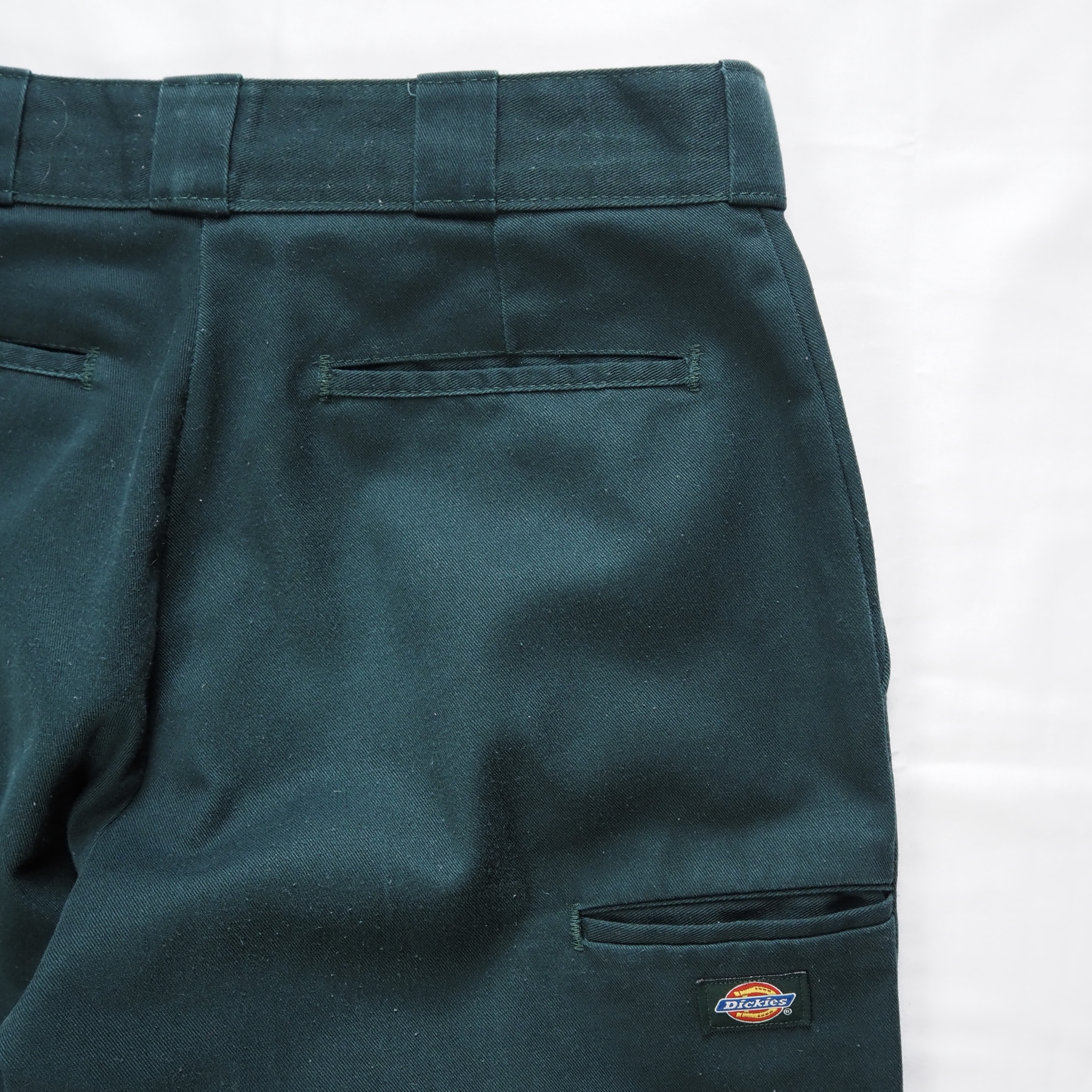 00’s Dickies ダブルニーパンツ グリーン 30×30 の画像 16