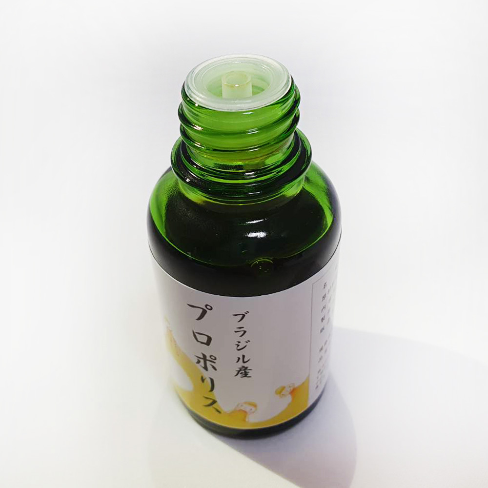 最高級ブラジル産原料を日本で抽出製造 日本製 プロポリス30ml 30cc 送料無料 レターパック発送 有限会社東亜園