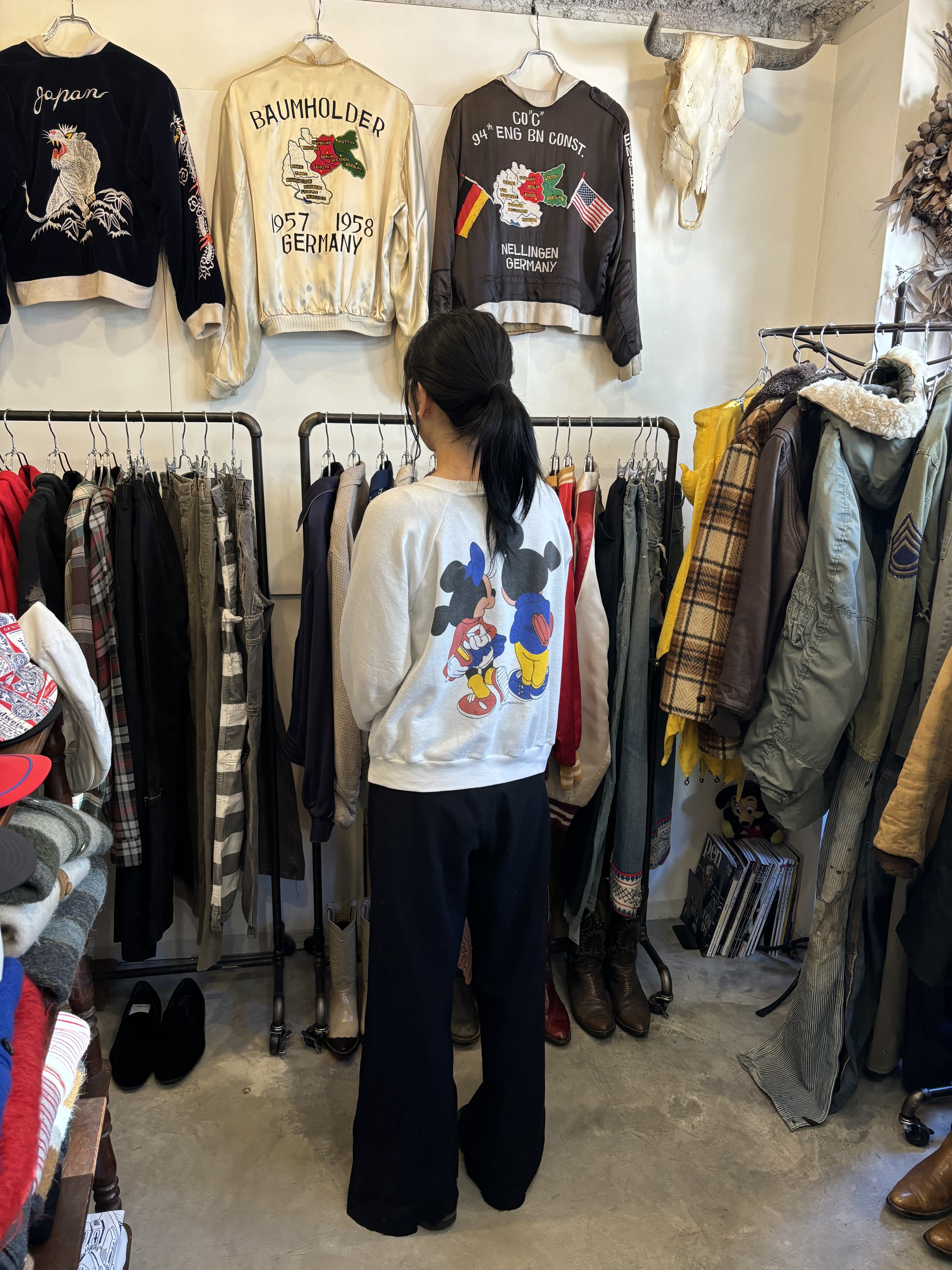 Vintage 80's【202 U.S.A.】"Mickey & Minnie" Sweat の画像 5