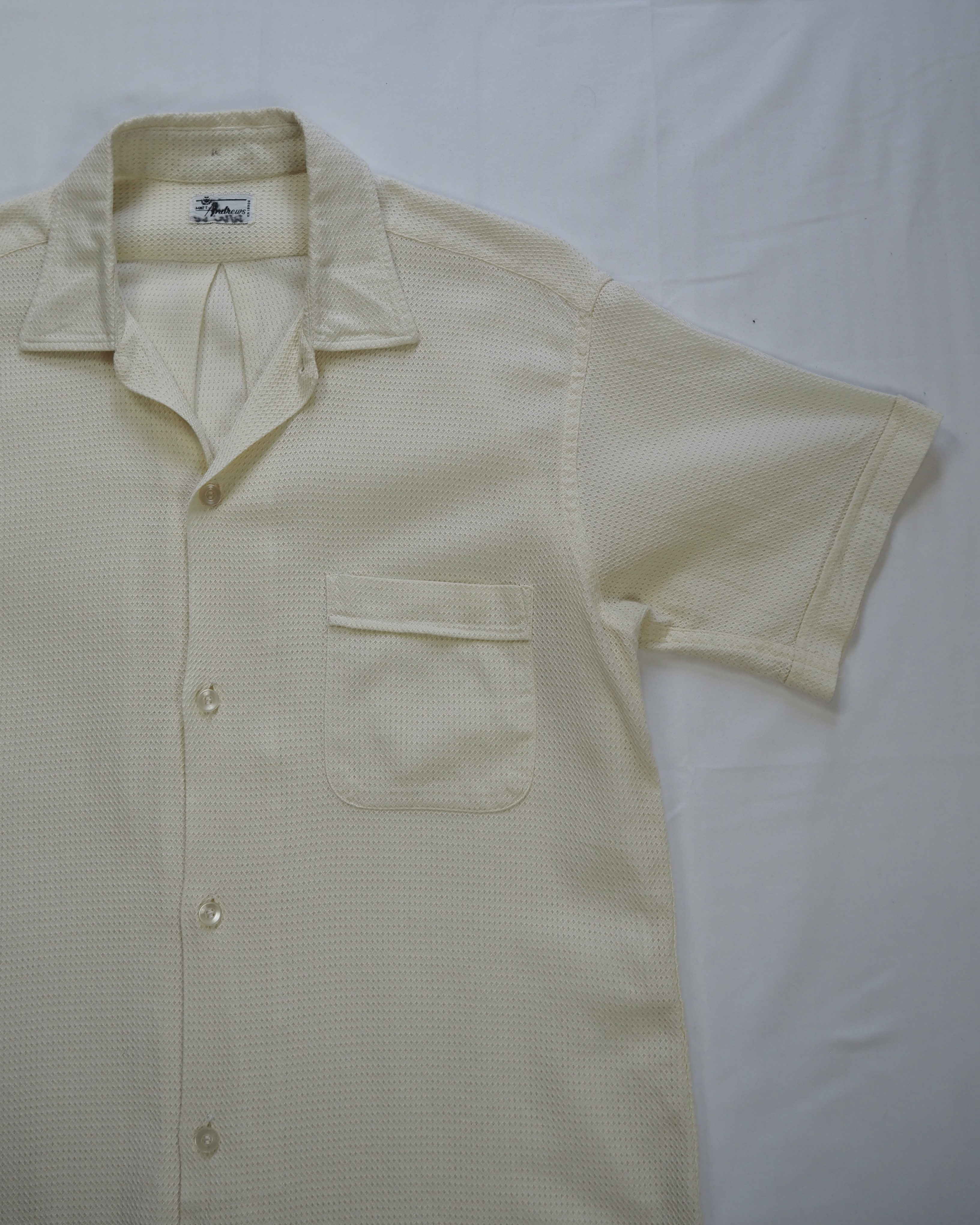 【5/6(水) 20:00入荷】60’s 半袖コットンシャツ の画像 3