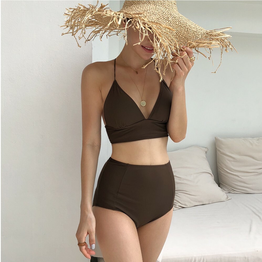 水着ビキニ 韓国水着 水着セクシーマイクロビキニ ハイウエスト レース M L Xl Viento