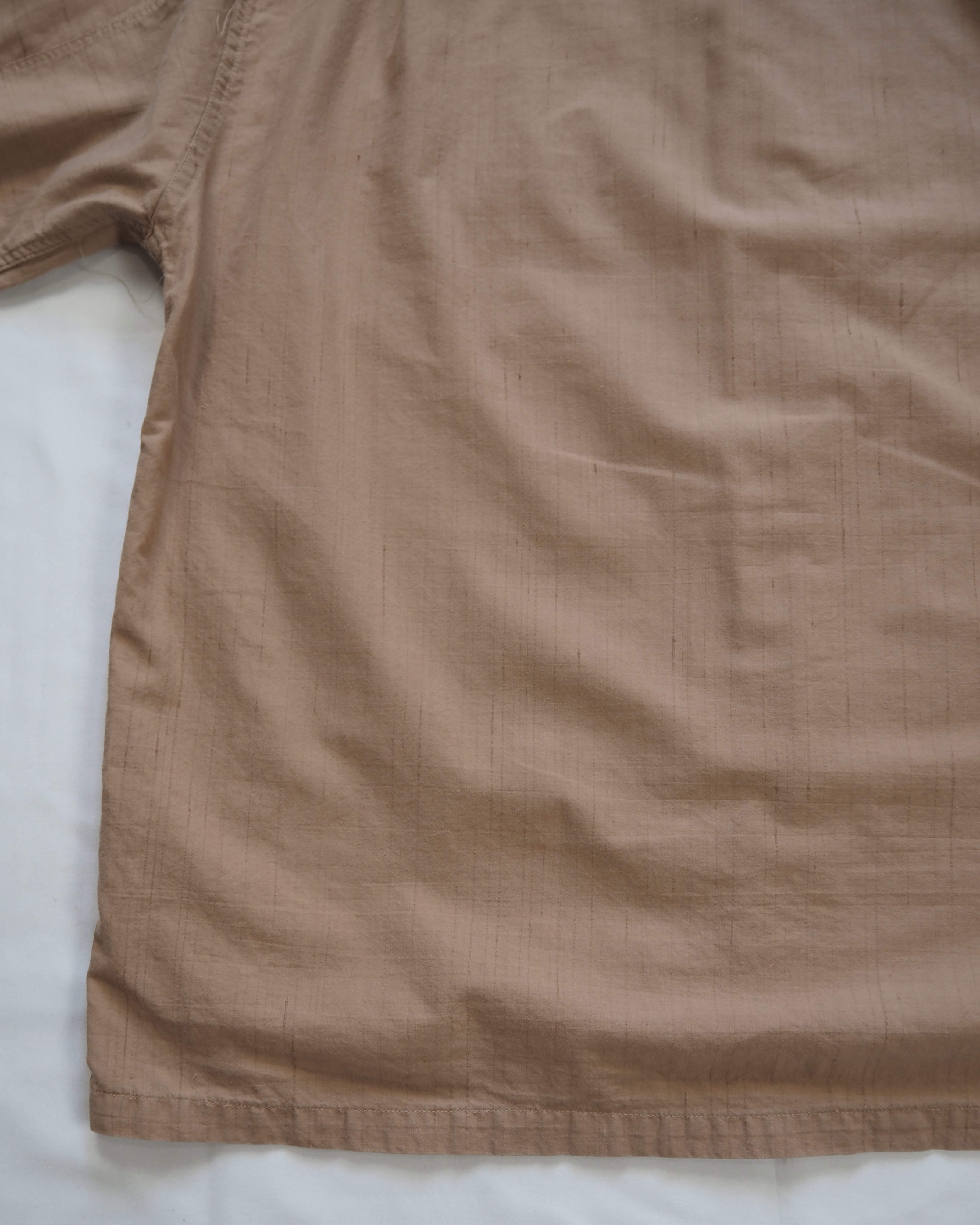 【5/6(水) 20:00入荷】60’s Van Heusen コットンシャツ Lサイズ ブラウン の画像 16