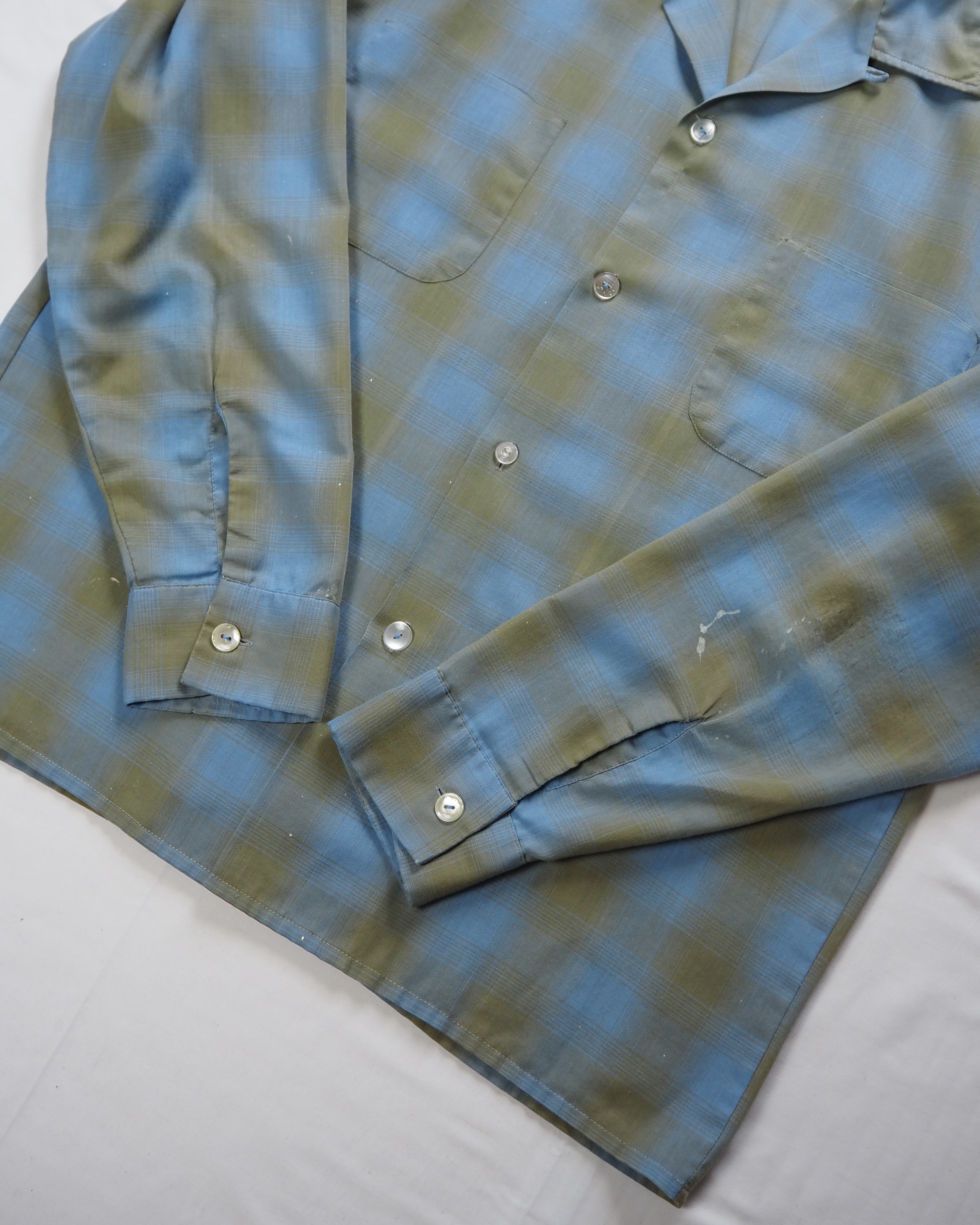 60’s McGregor オンブレシャツ ポリコットン の画像 6