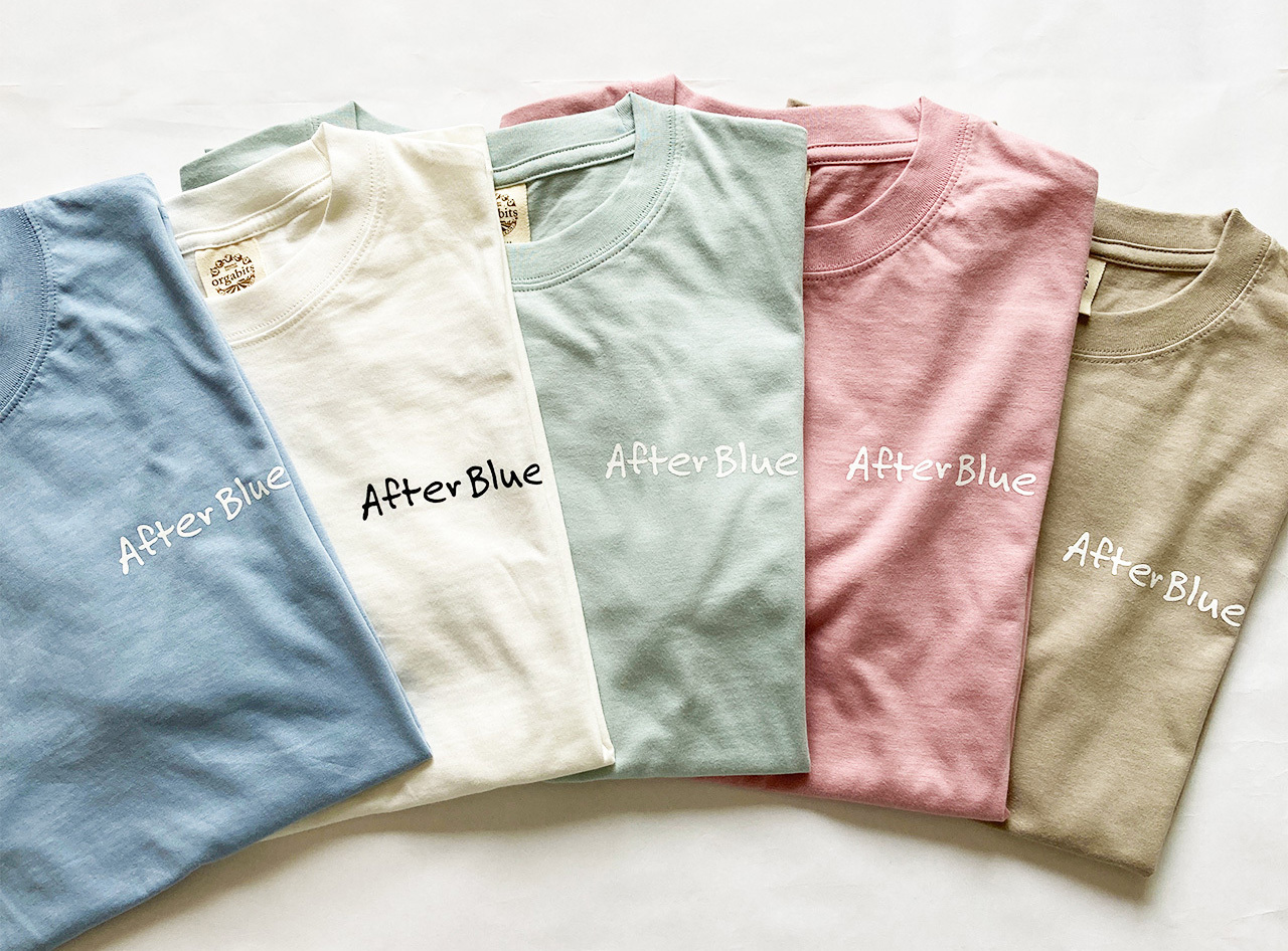 AfterBlue / アフターブルー backlogo S/S Tシャツ