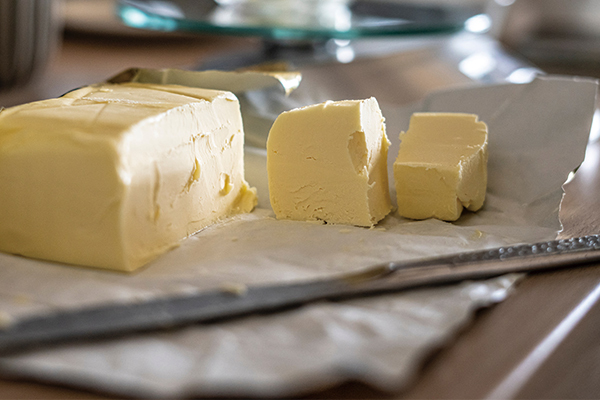 口当たりのよい<br>
コールマンの発酵バター